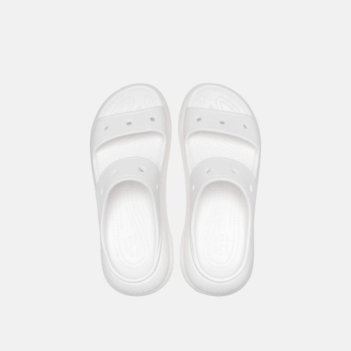 Crocs Classic Crush Sandal White