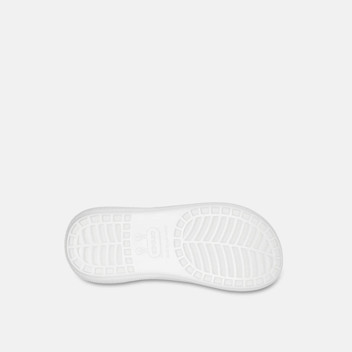 Crocs Classic Crush Sandal White