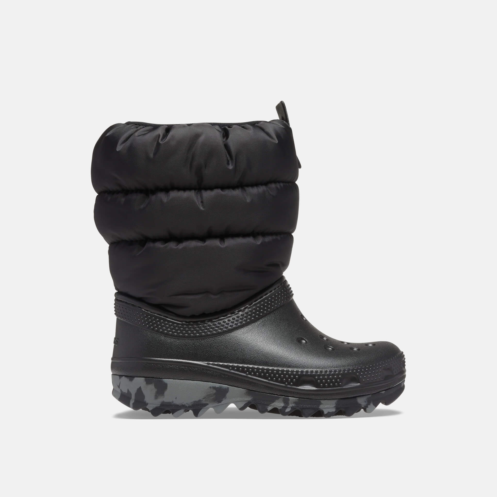 Crocs Kids Classic Neo Puff Boot Black