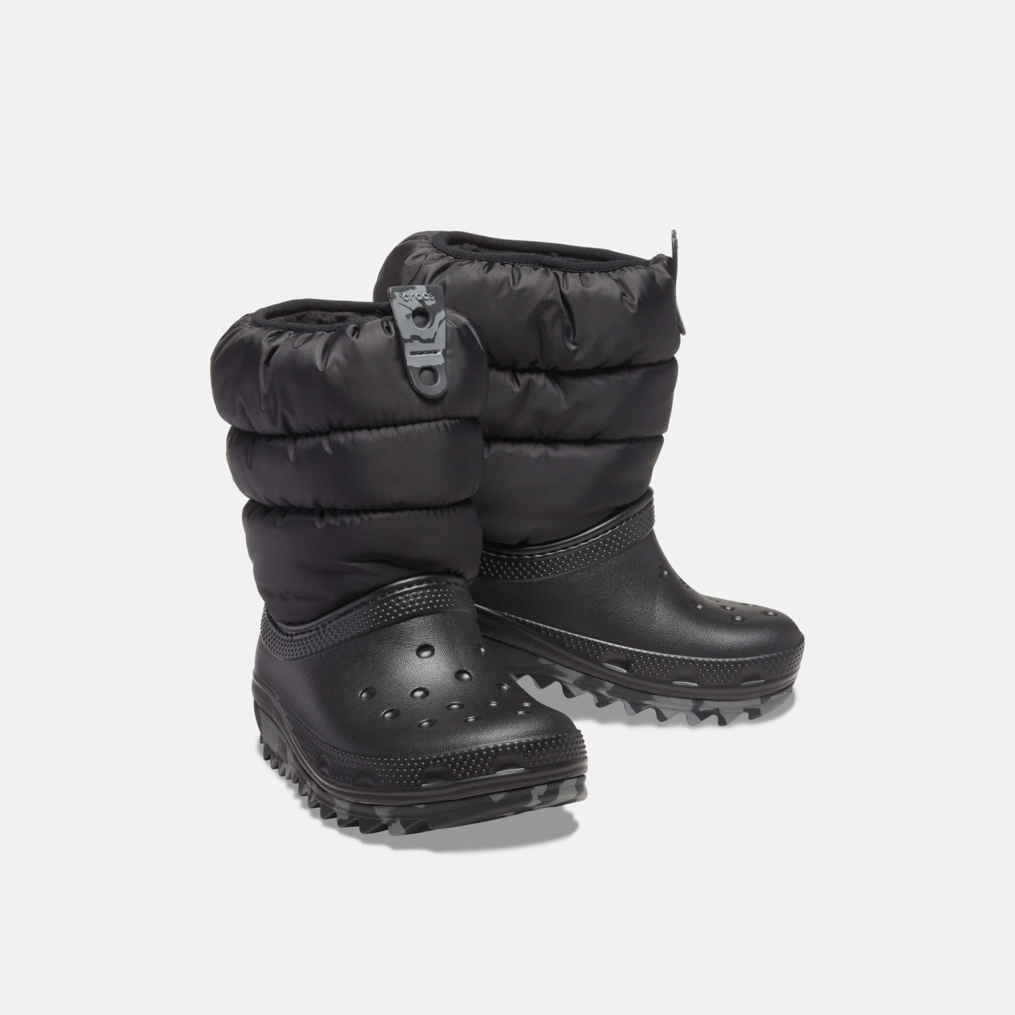Crocs Kids Classic Neo Puff Boot Black