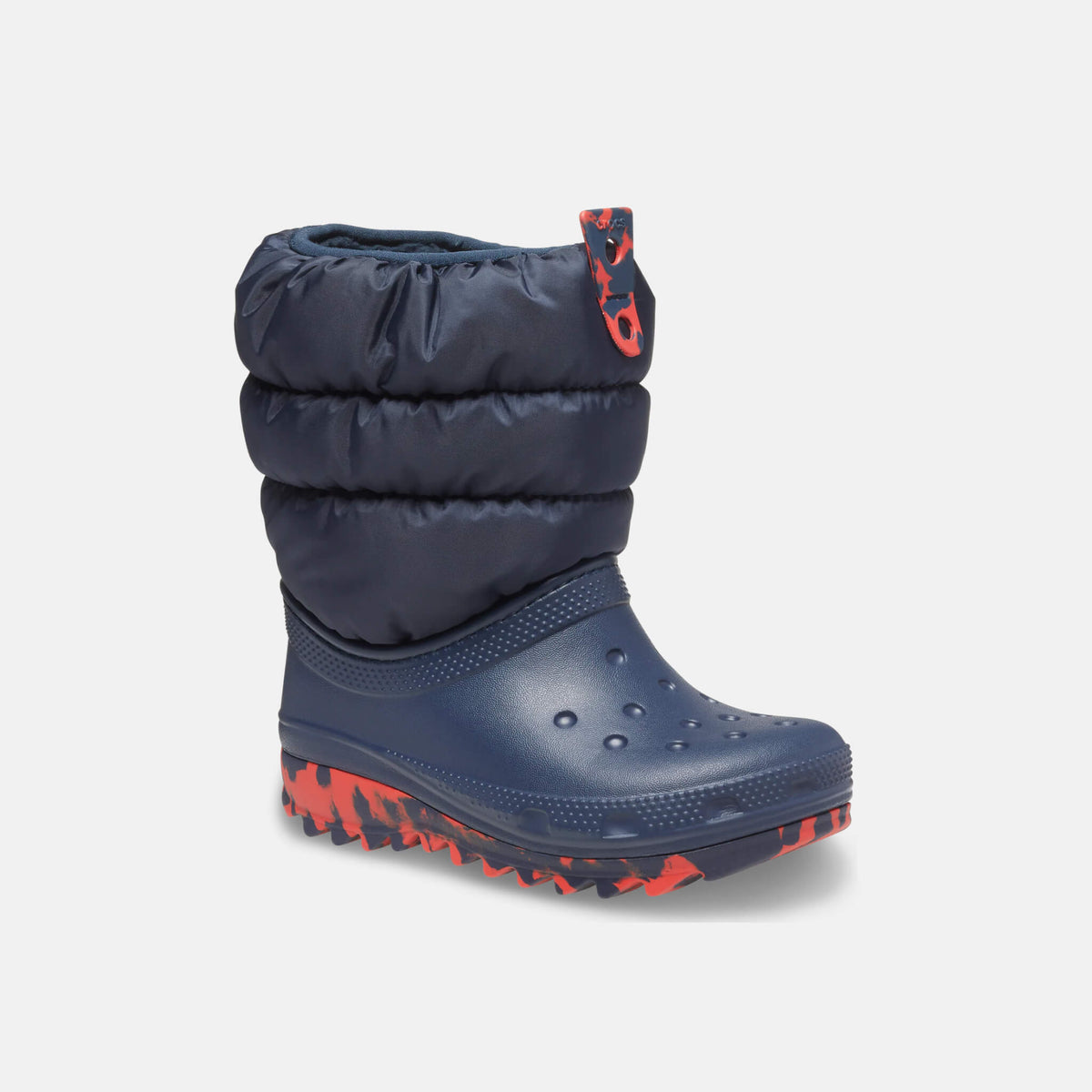 Crocs Kids Classic Neo Puff Boot Navy