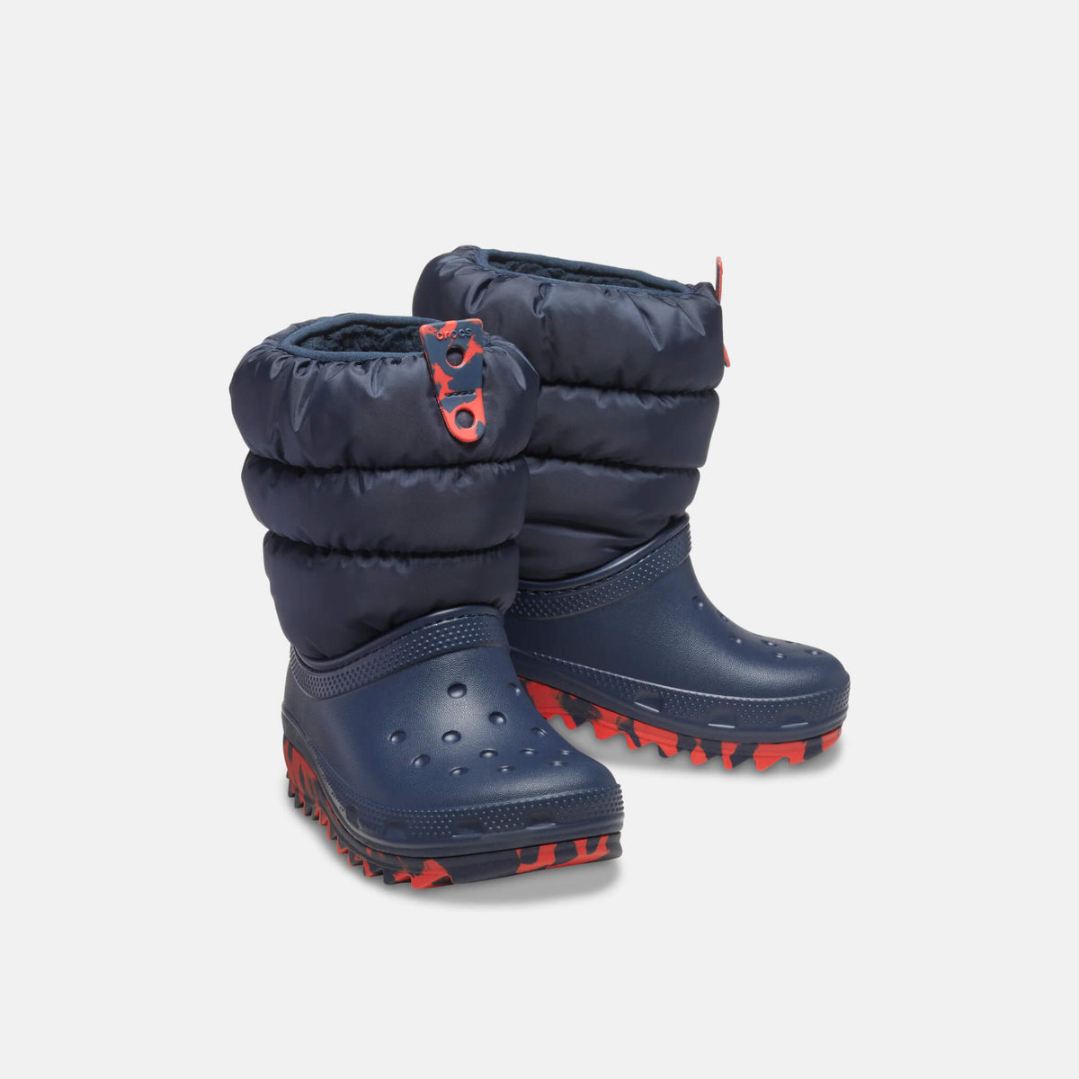 Crocs Kids Classic Neo Puff Boot Navy