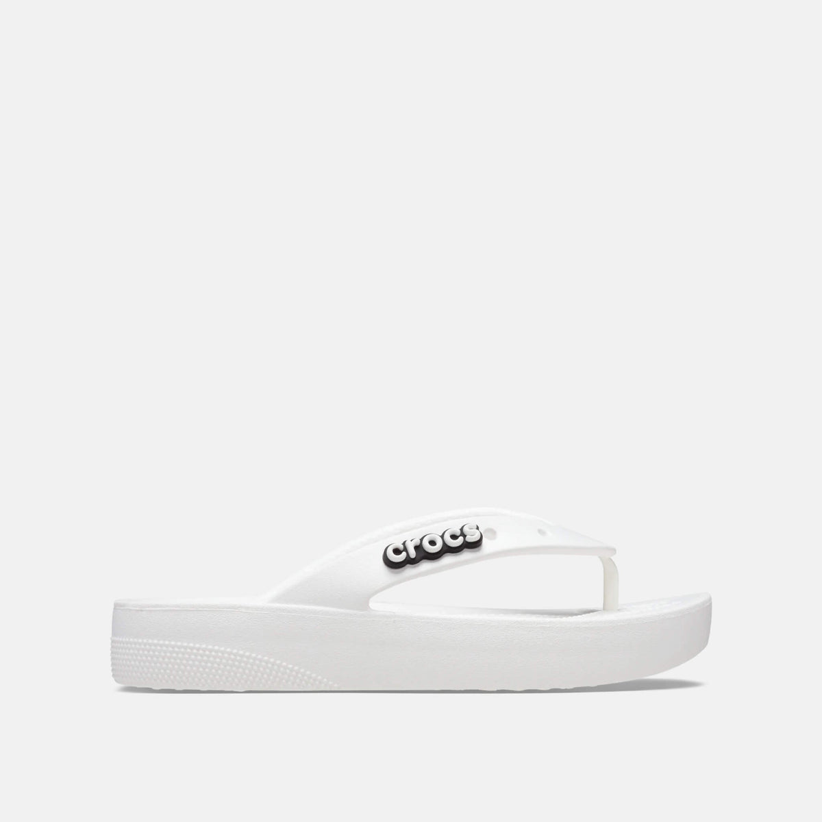Crocs Classic Platform Flip White