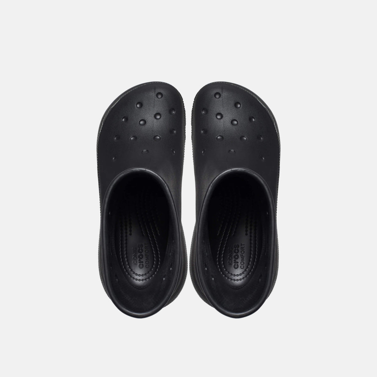 Crocs Classic Crush Rain Boot Black