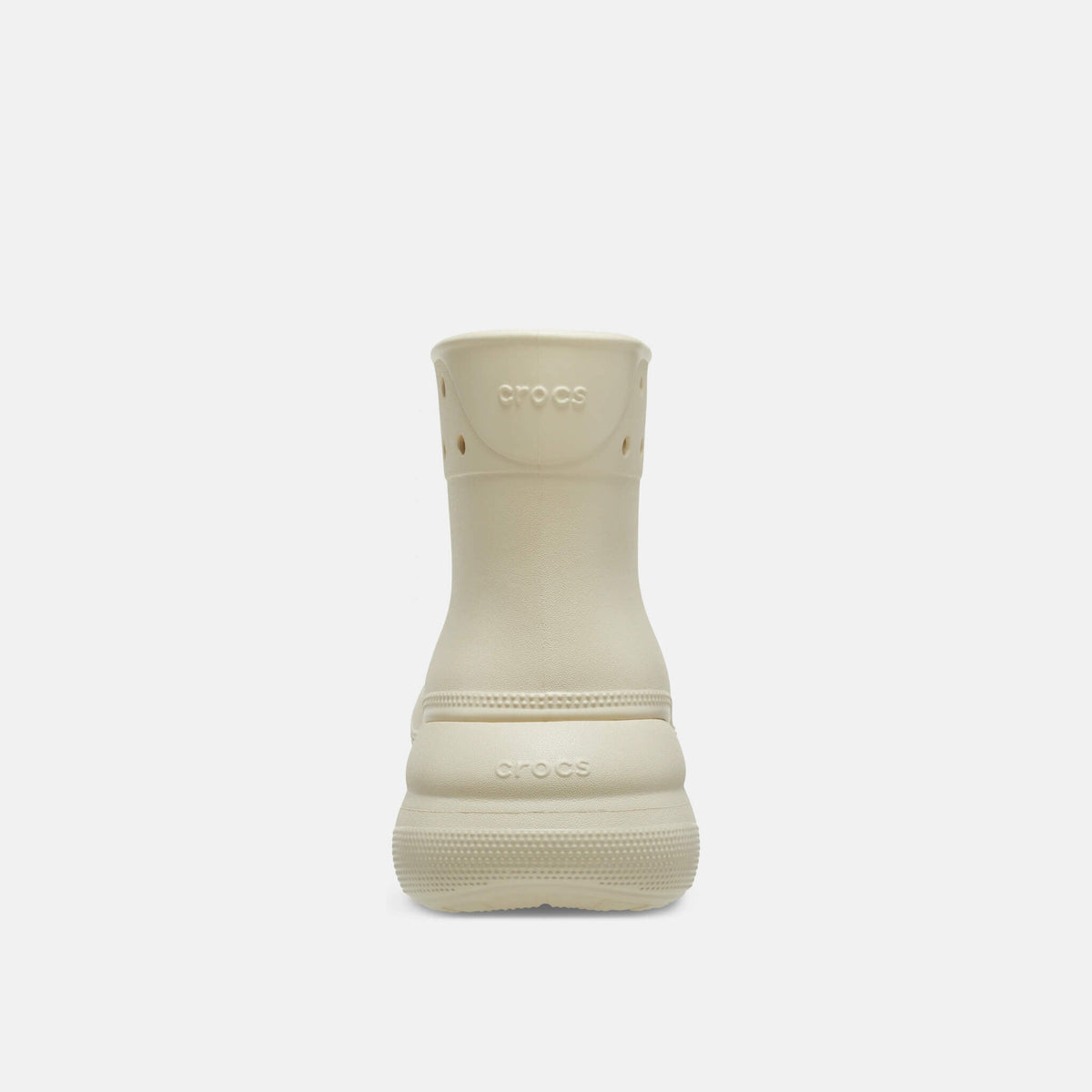 Crocs Classic Crush Rain Boot Bone