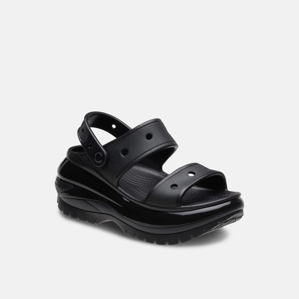 Crocs Classic Mega Crush Sandal Black
