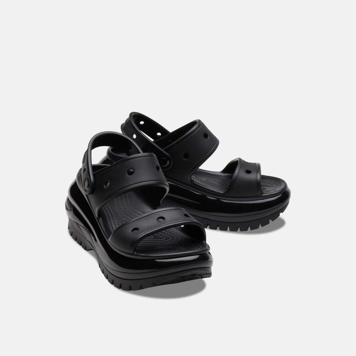 Crocs Classic Mega Crush Sandal Black