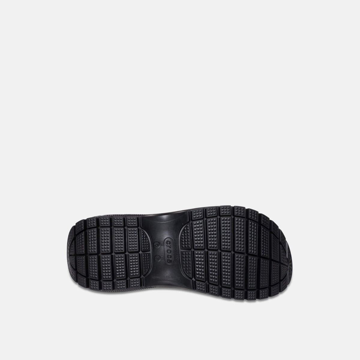 Crocs Classic Mega Crush Sandal Black