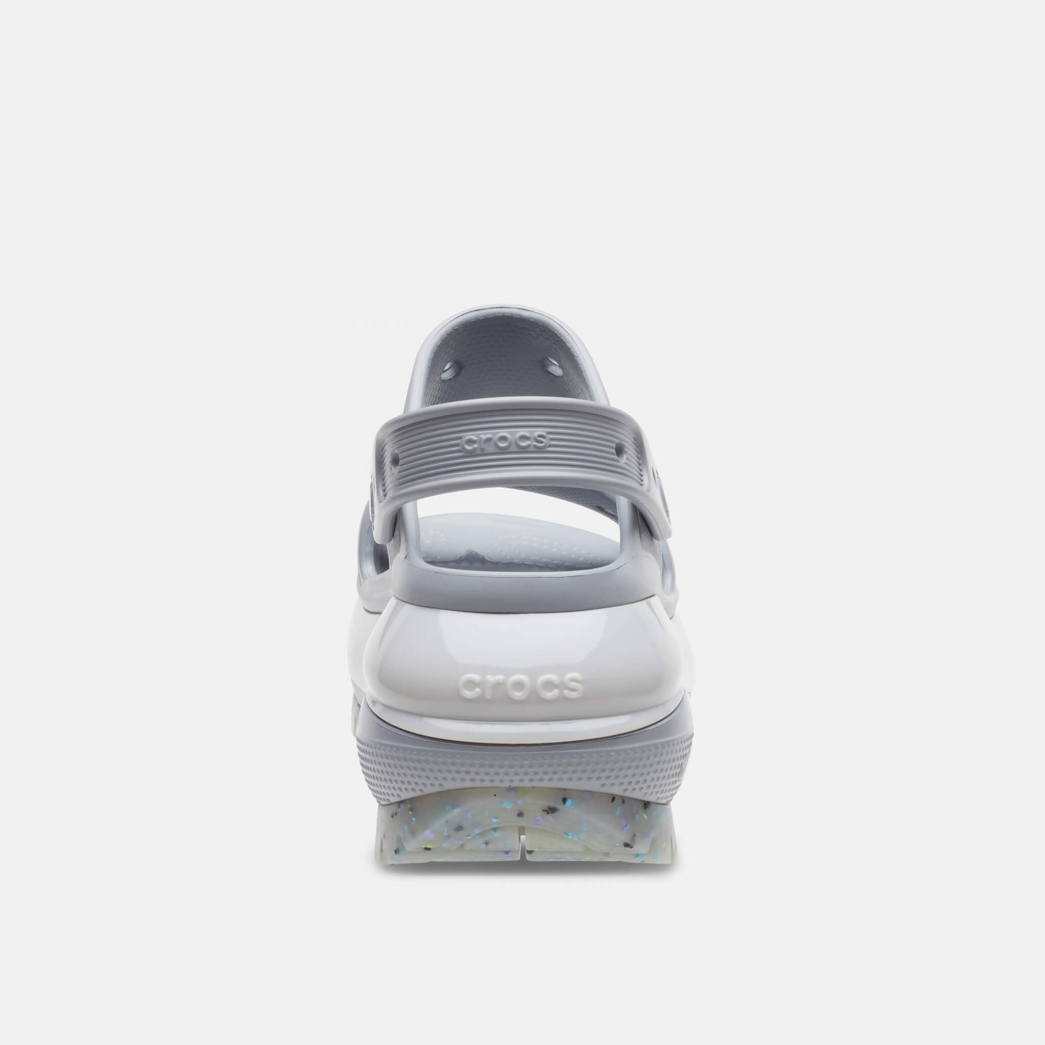 Crocs Classic Mega Crush Sandal Light Grey