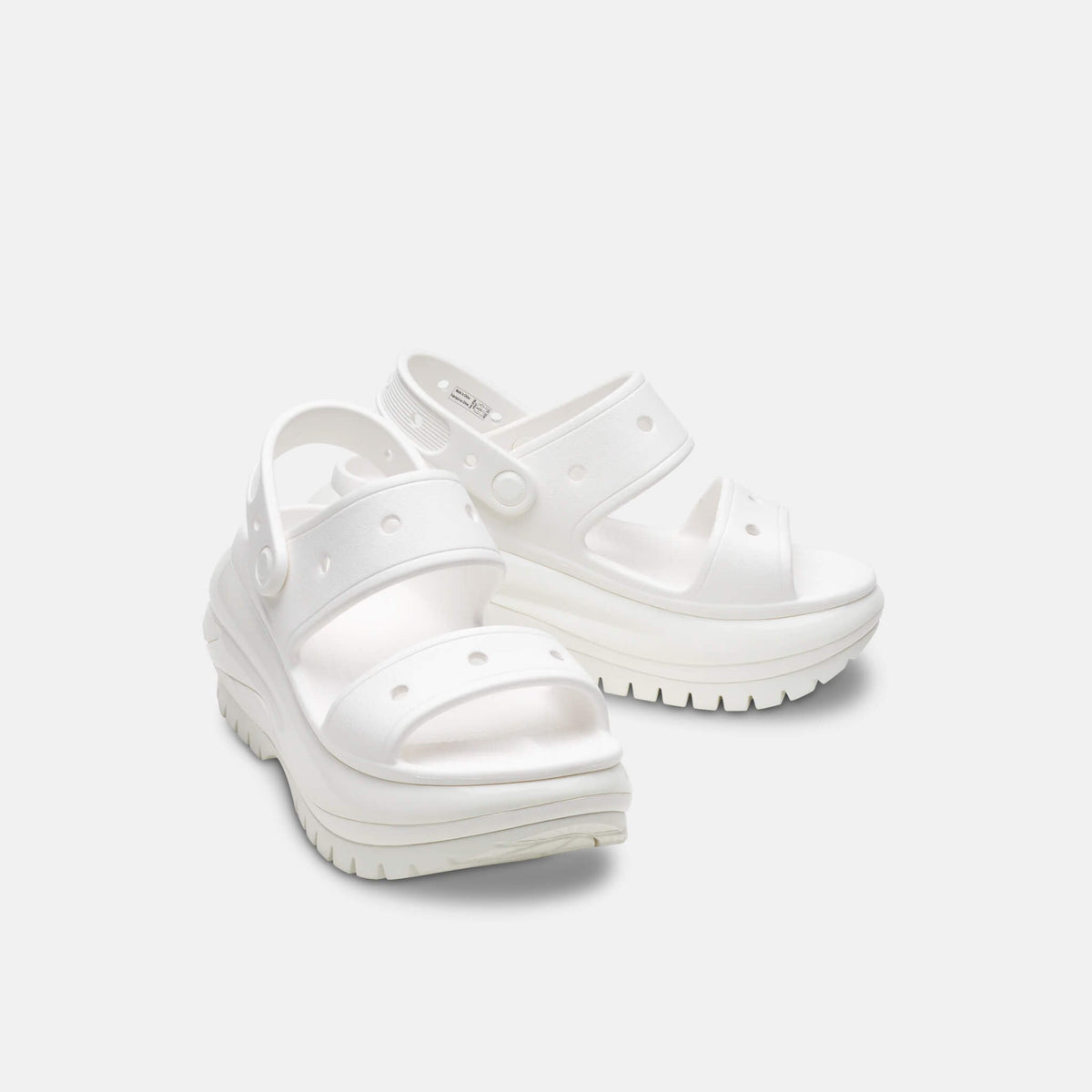 Crocs Classic Mega Crush Sandal White