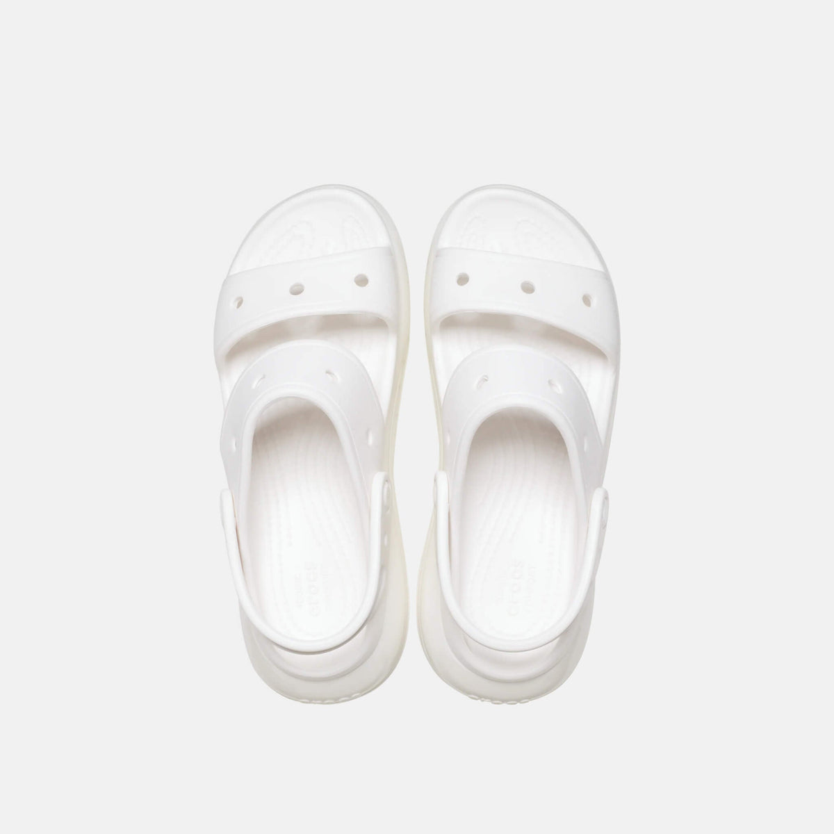 Crocs Classic Mega Crush Sandal White