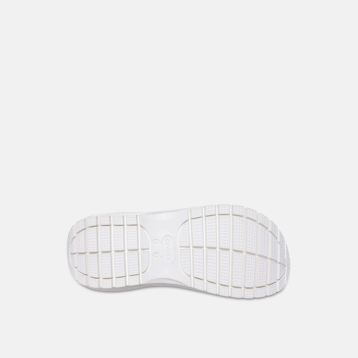 Crocs Classic Mega Crush Sandal White