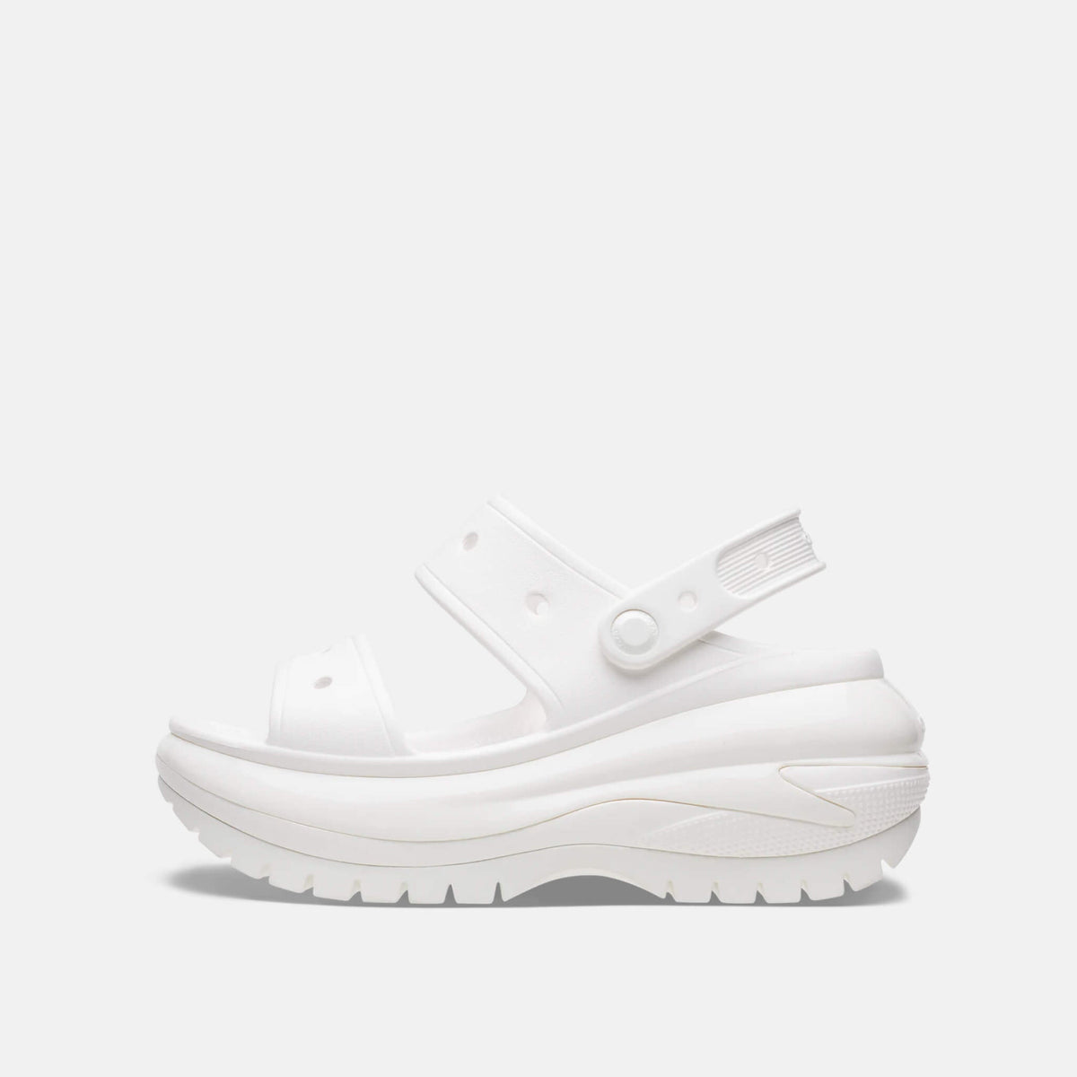 Crocs Classic Mega Crush Sandal White