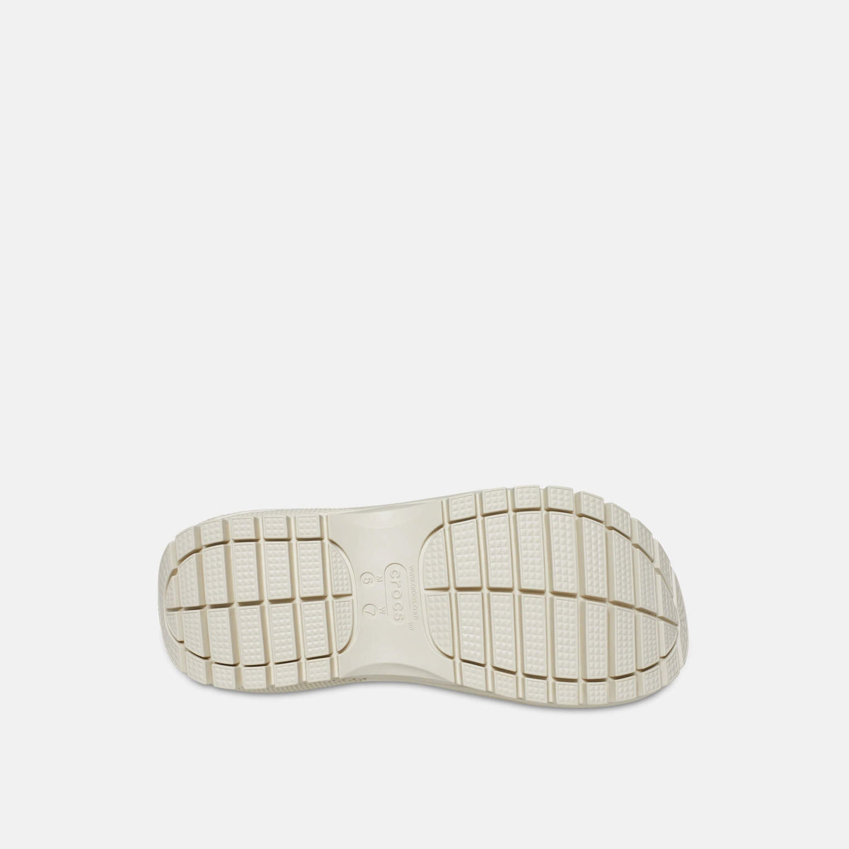 Crocs Classic Mega Crush Sandal Bone