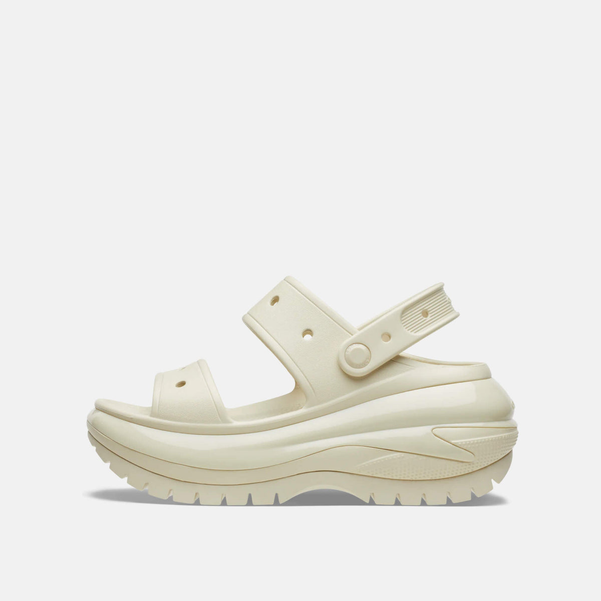 Crocs Classic Mega Crush Sandal Bone