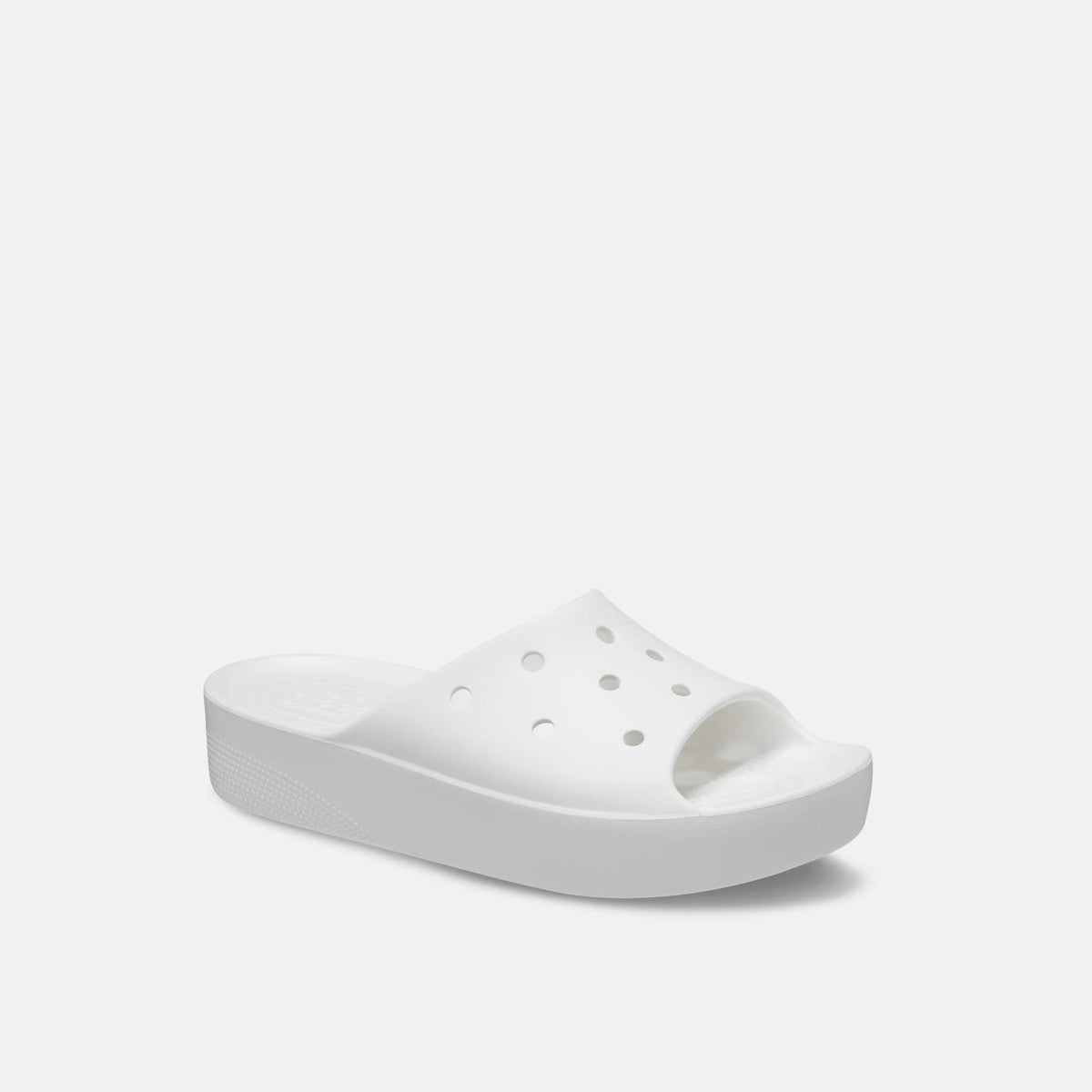 Crocs Classic Platform Slide White