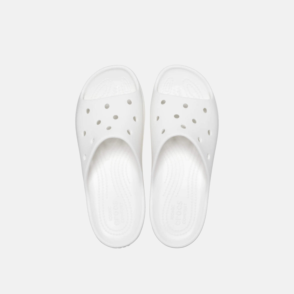 Crocs Classic Platform Slide White
