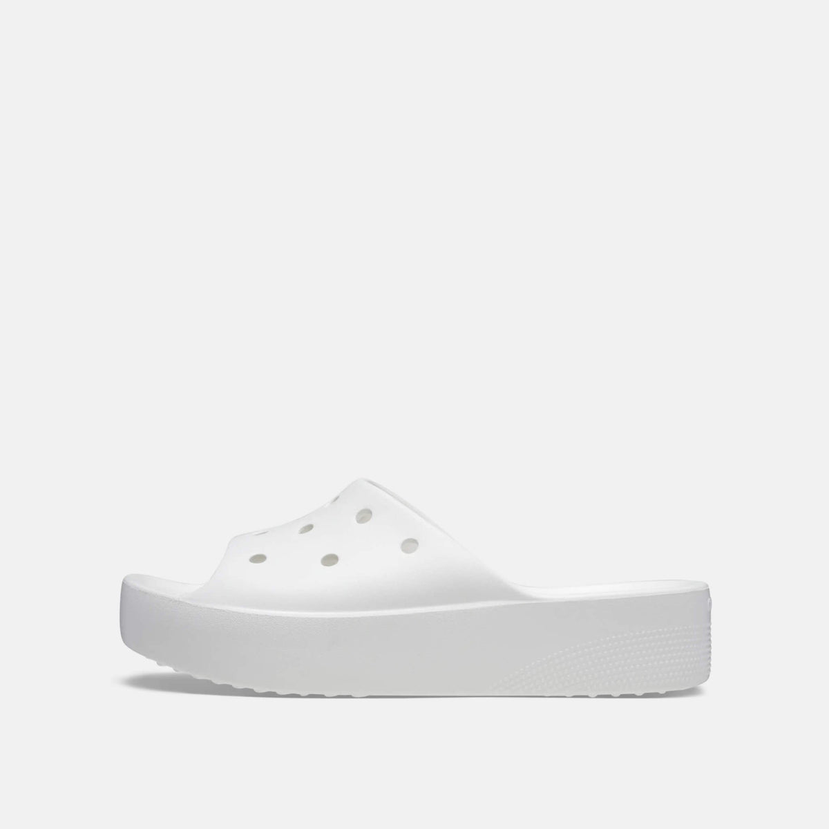 Crocs Classic Platform Slide White
