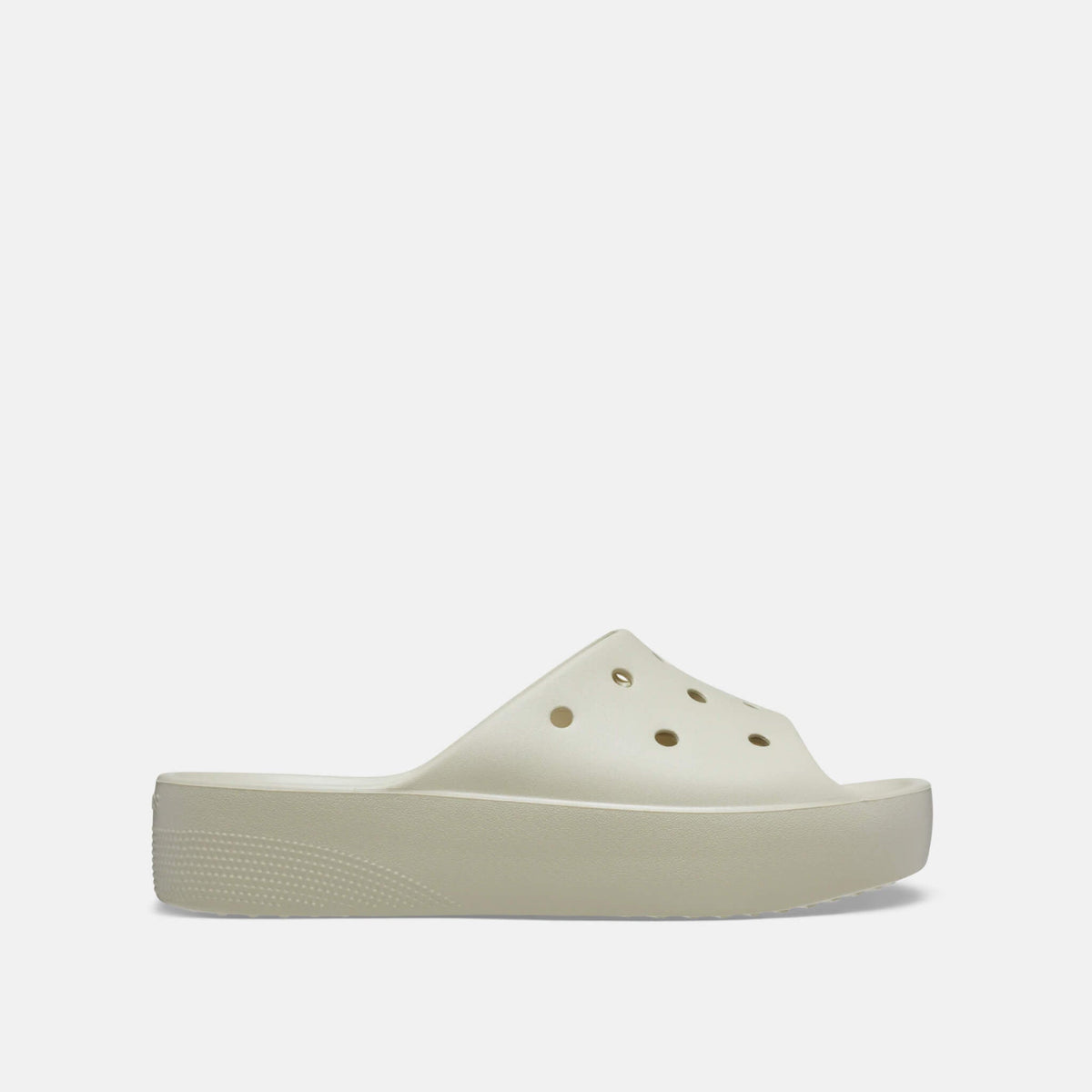 Crocs Classic Platform Slide Bone
