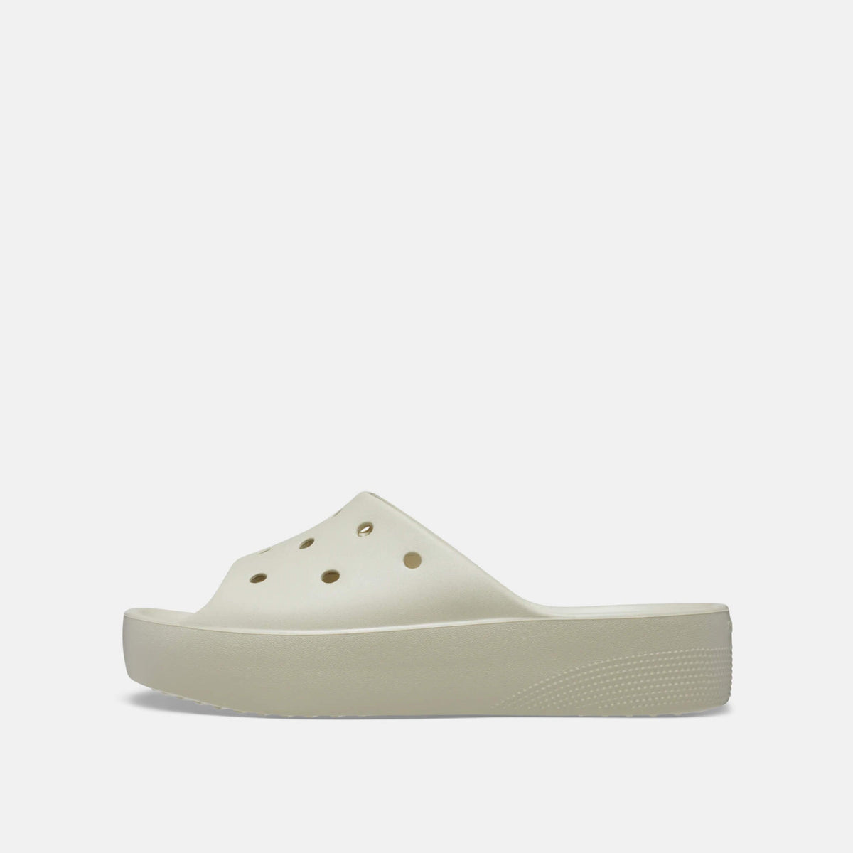Crocs Classic Platform Slide Bone