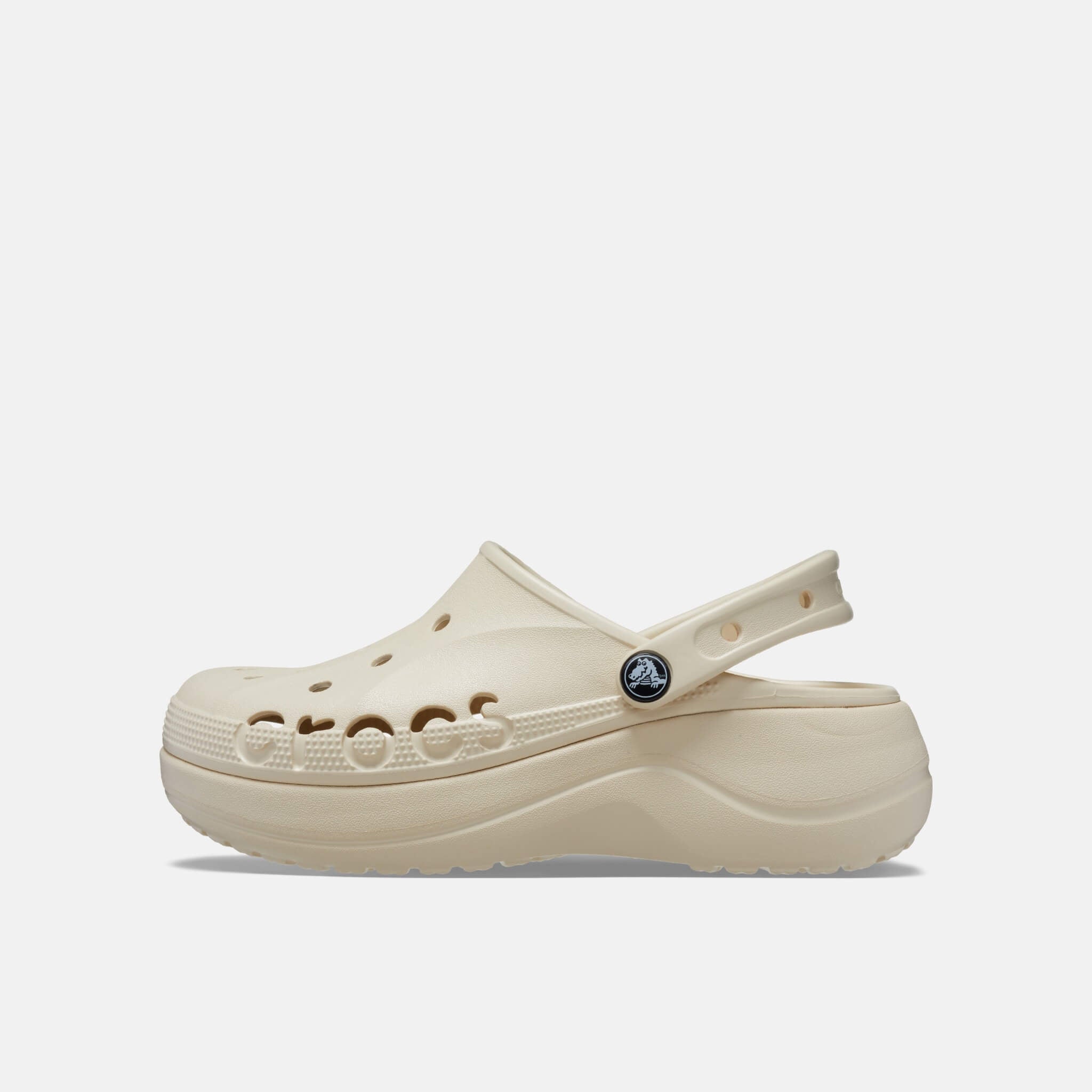 Crocs Baya Platform Clog Winter White
