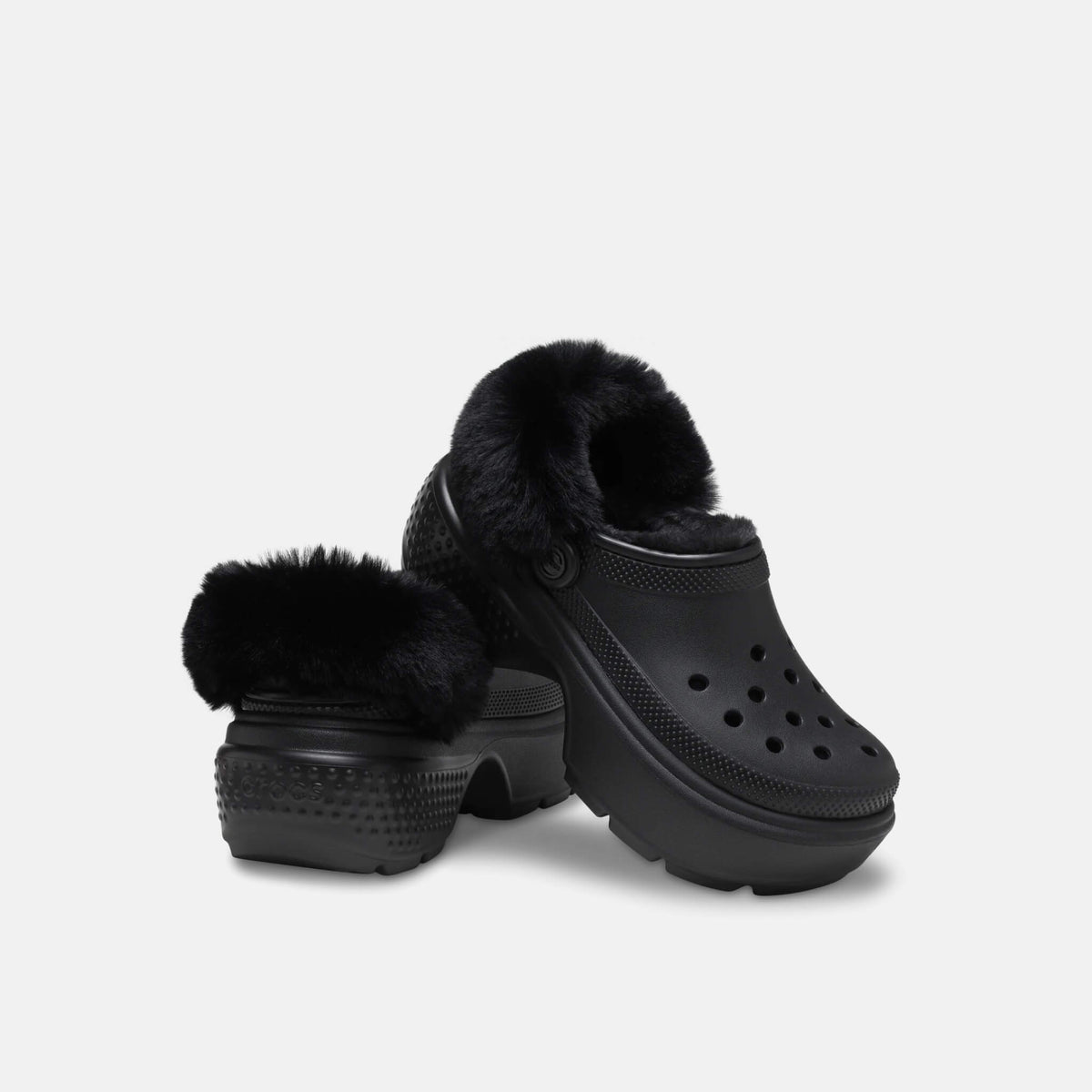 Crocs Stomp Lined Clog Black
