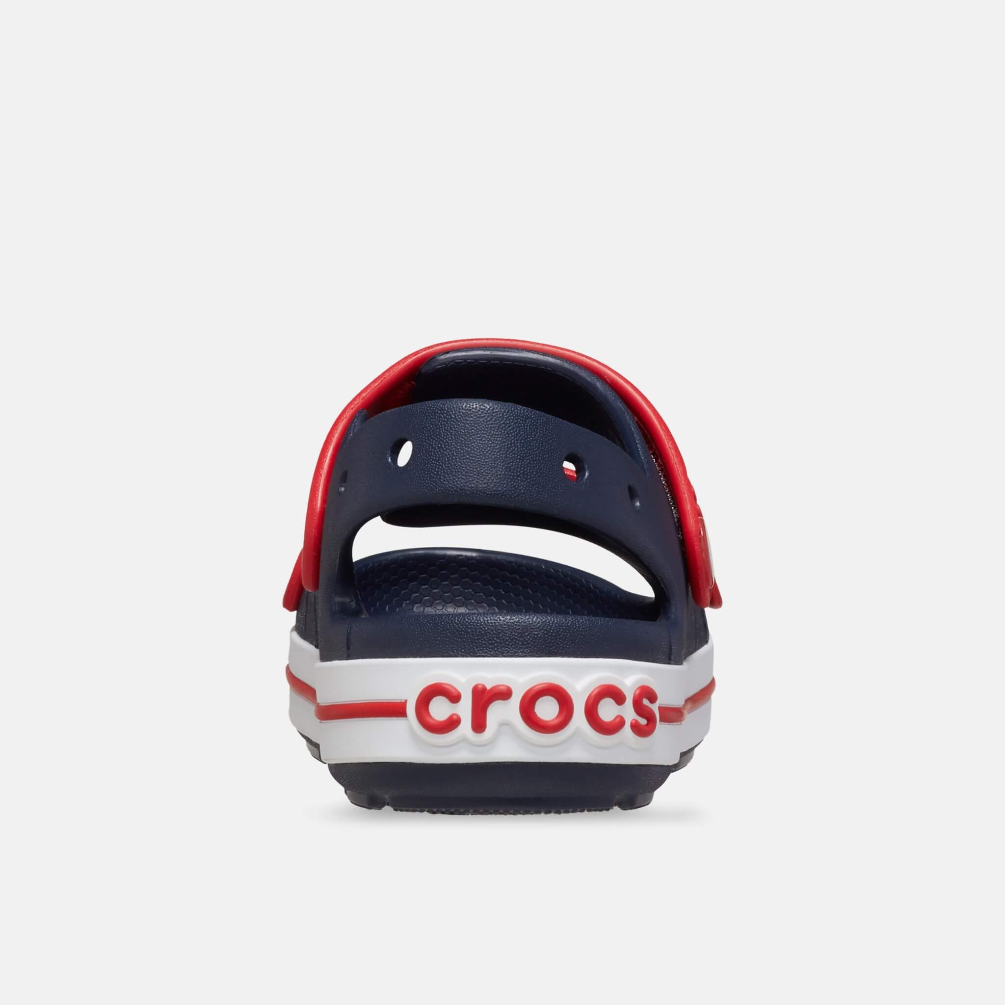 Crocs Kids Crocband Cruiser Sandal Navy/Varsity Red