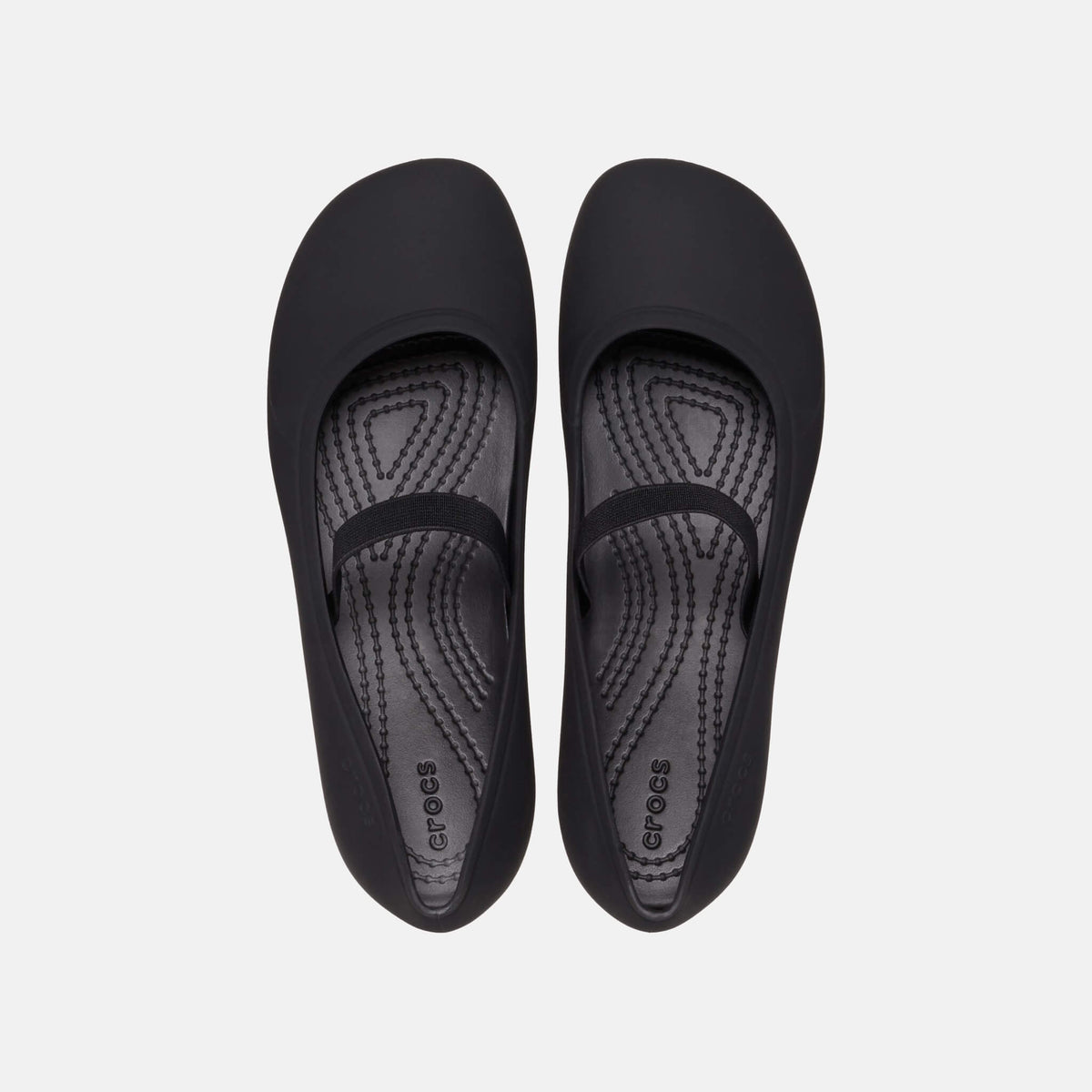 Crocs Kids Brooklyn Flat Black