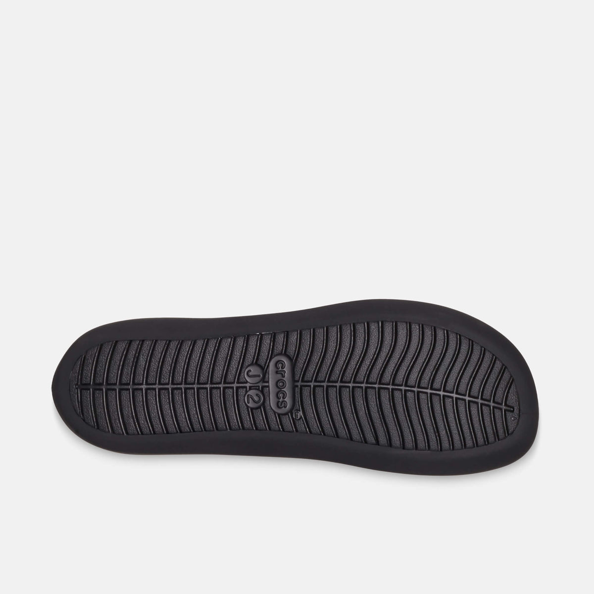 Crocs Kids Brooklyn Flat Black