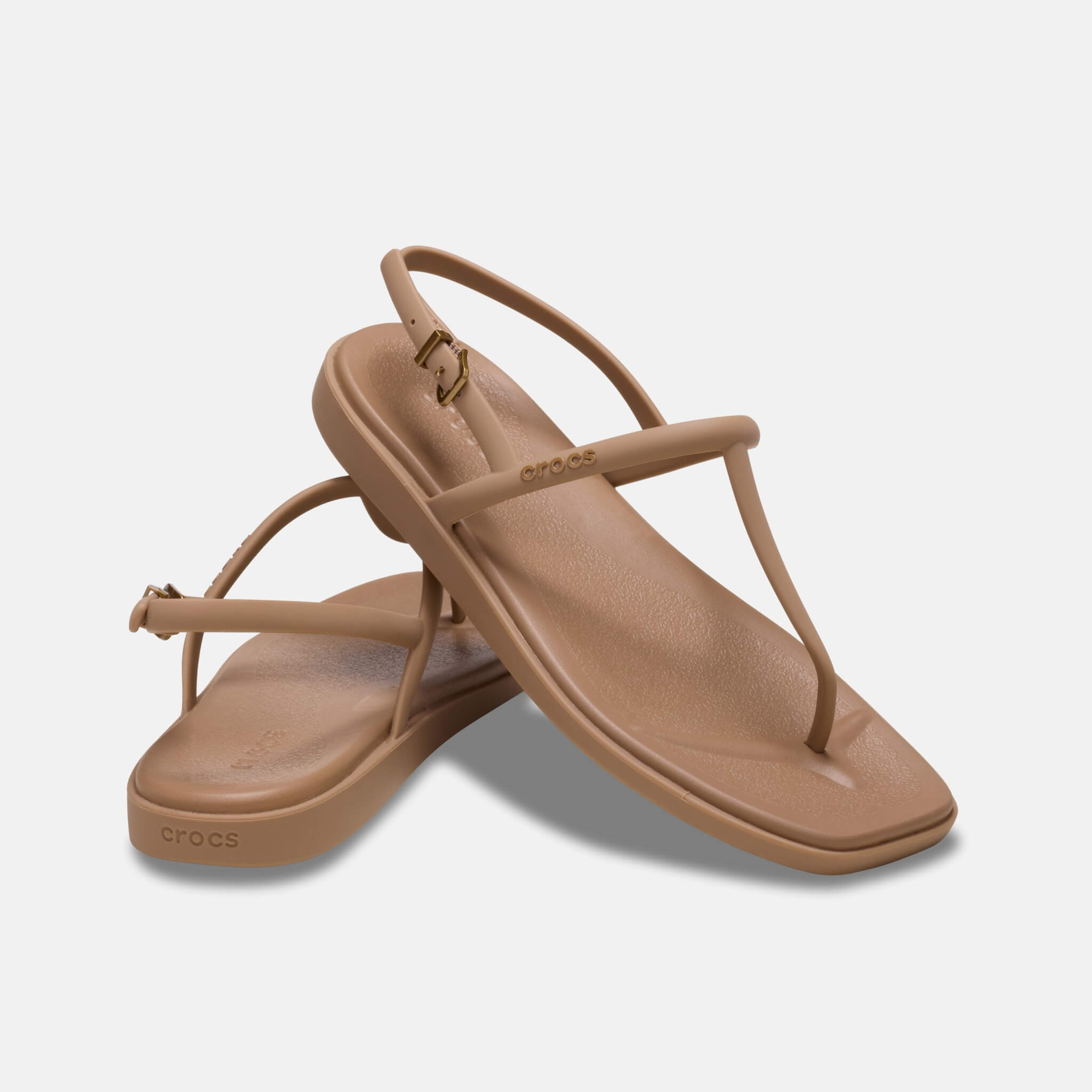 Crocs Miami Thong Flip Milk Chcolate