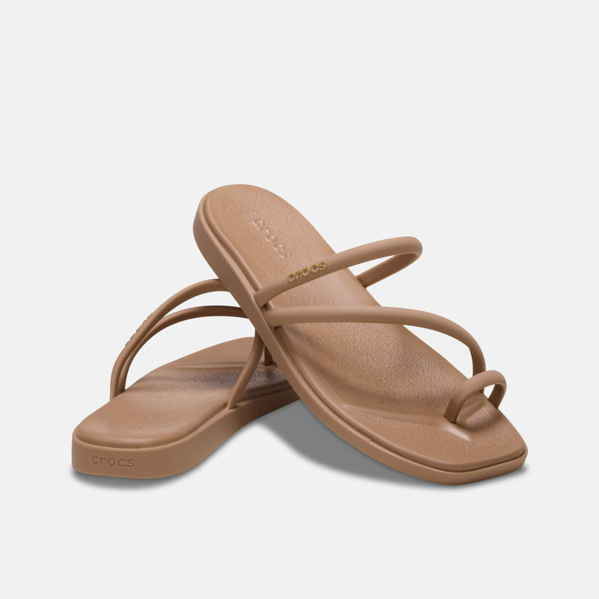 Crocs Miami Toe Loop Sandal Milk Chocolate