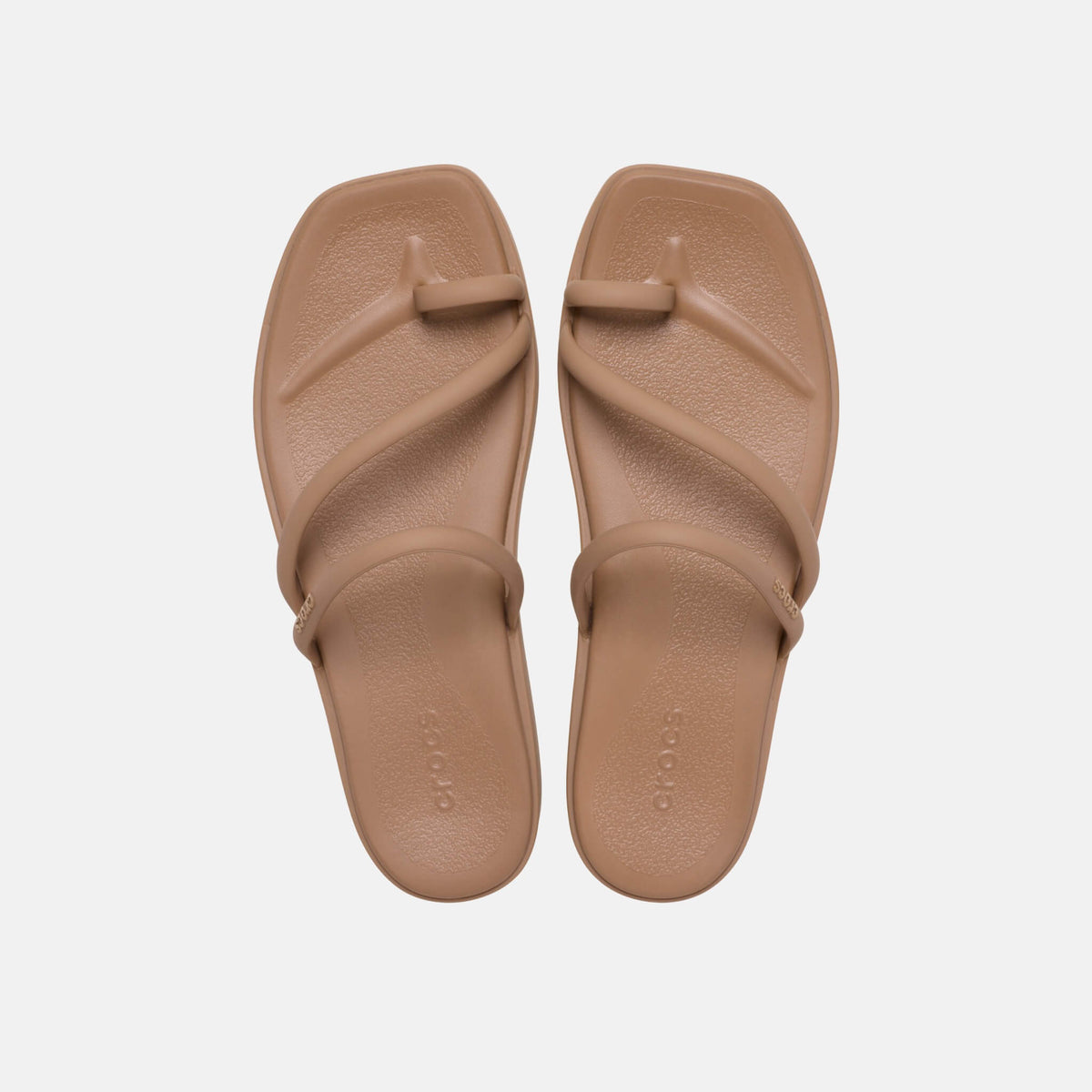 Crocs Miami Toe Loop Sandal Milk Chocolate