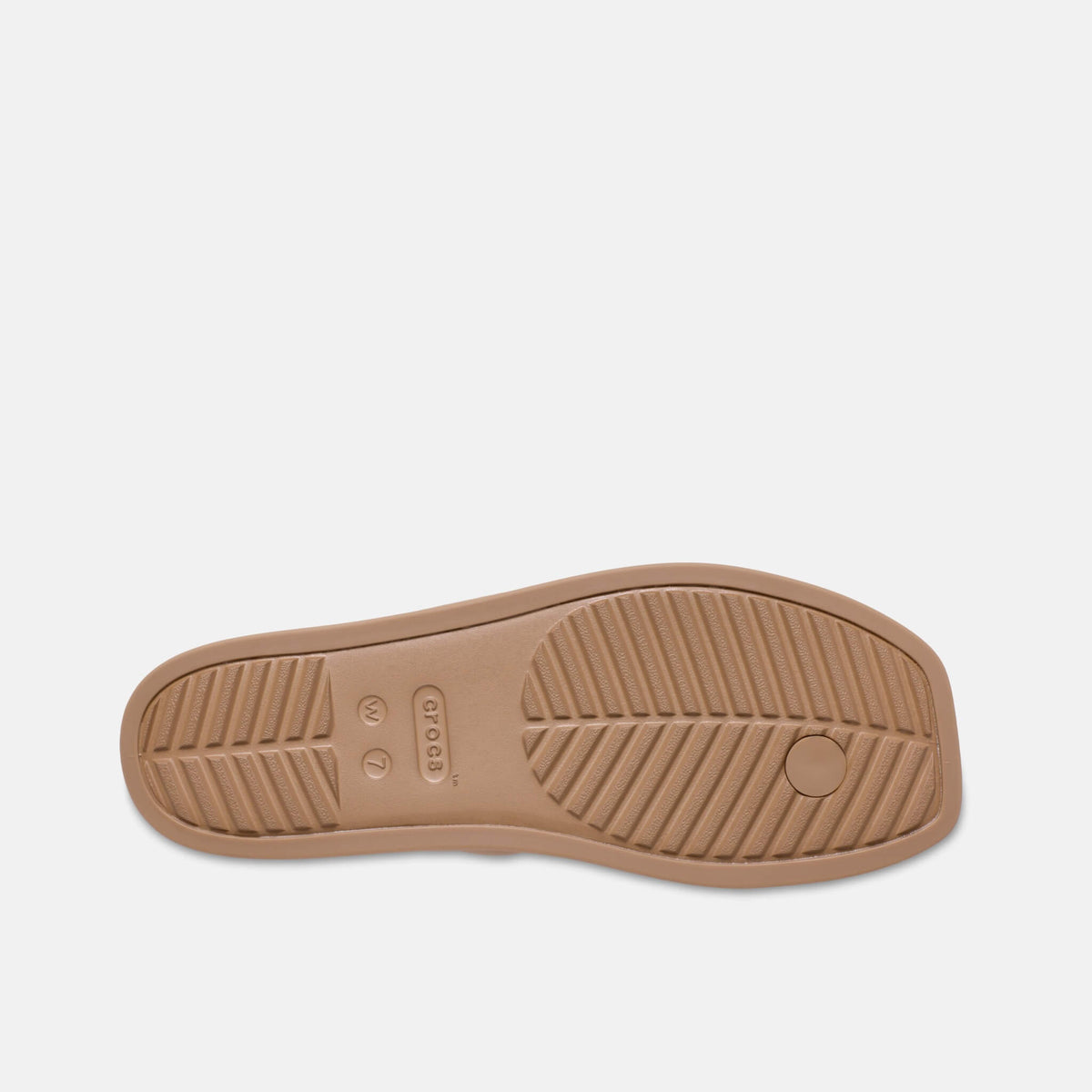 Crocs Miami Toe Loop Sandal Milk Chocolate