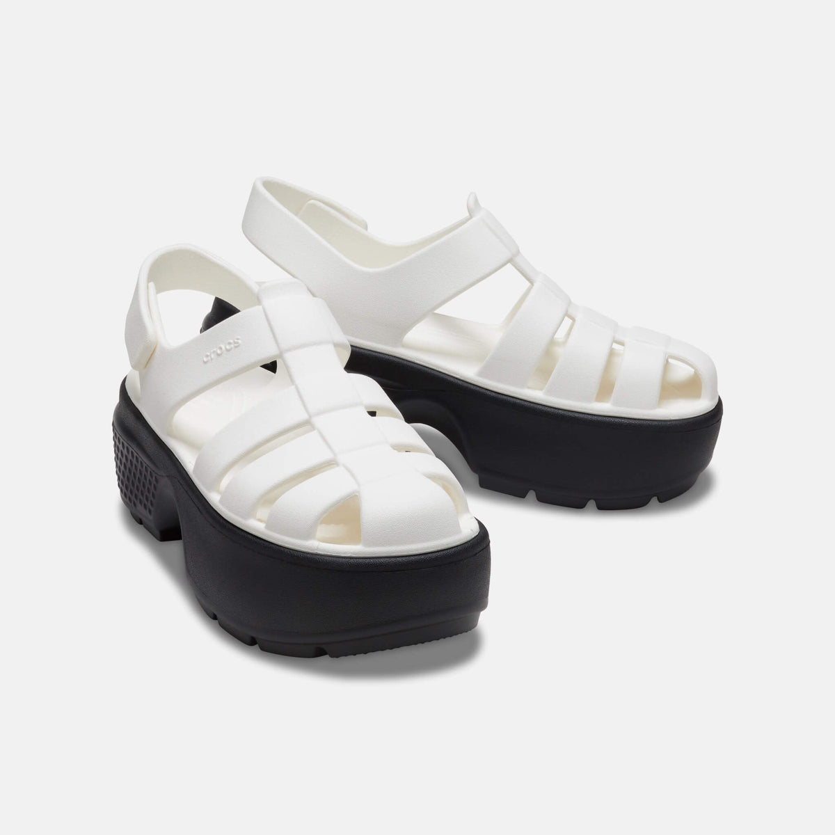 Crocs Stomp Fisherman Sandal Chalk