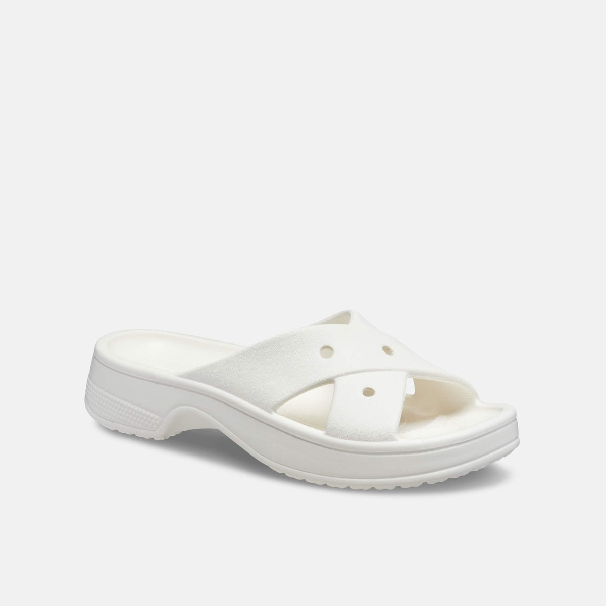 Crocs Classic Cross Strap Chalk