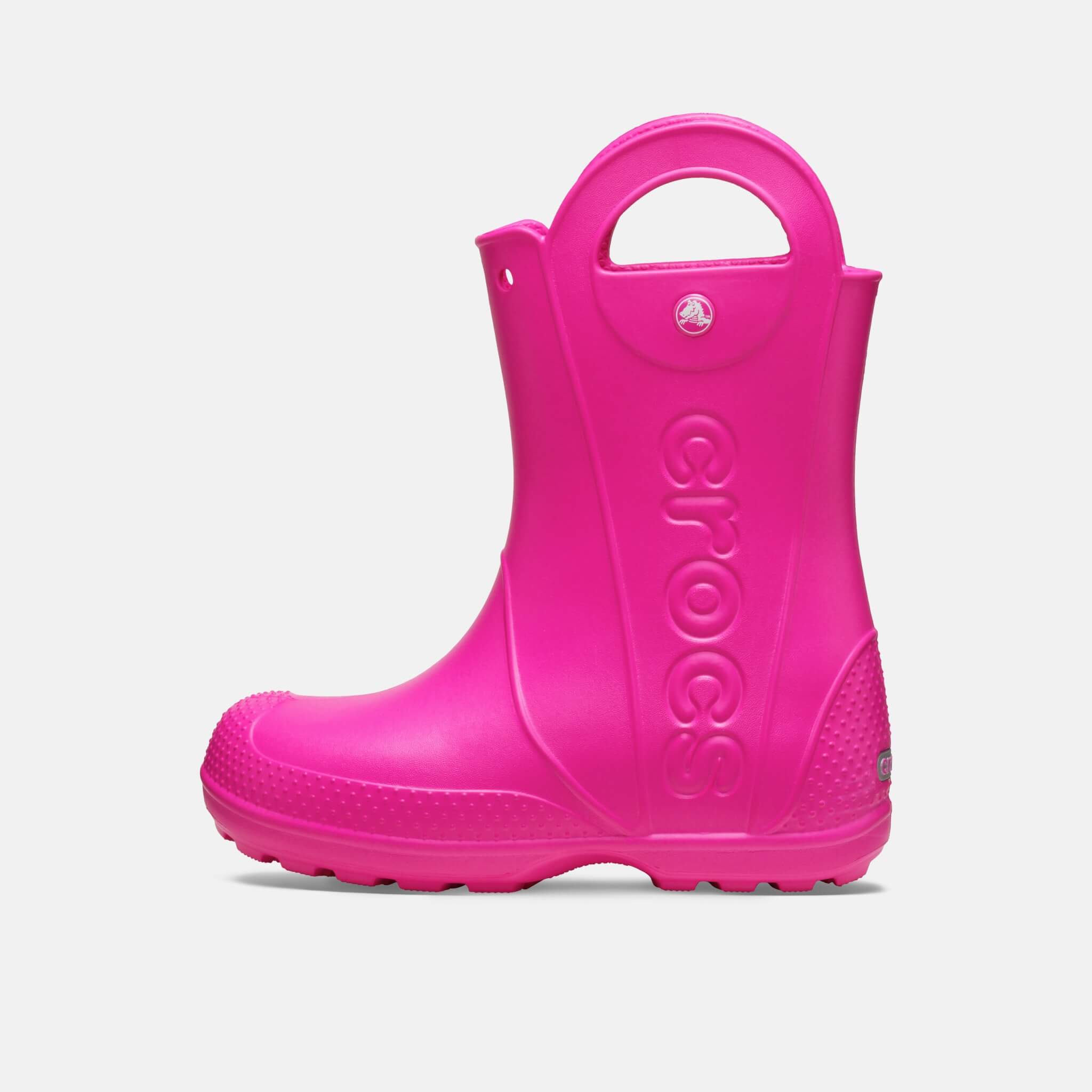 Crocs Kids Handle It Rain Boot Pink Crush