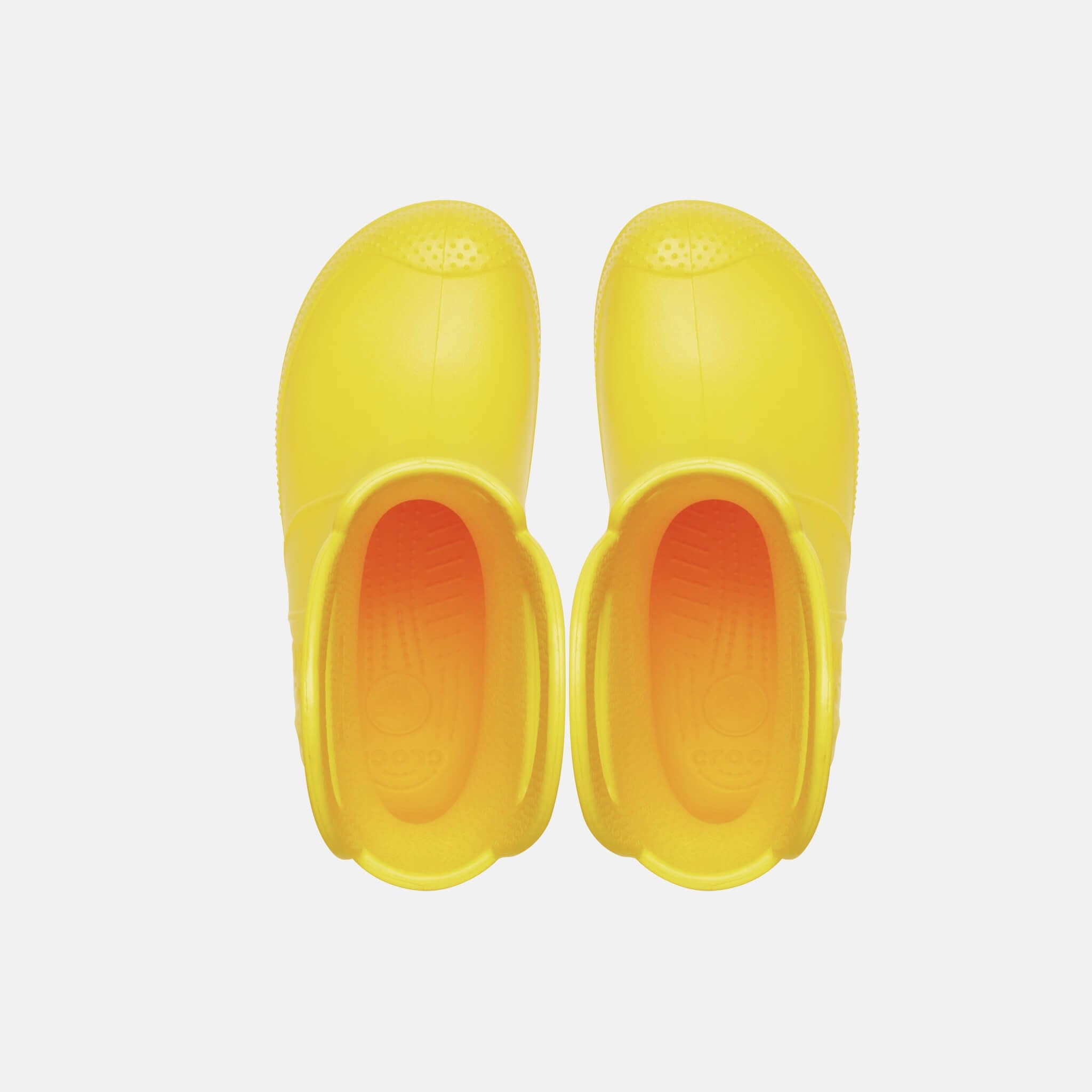 Crocs Kids Handle It Rain Boot Yellow