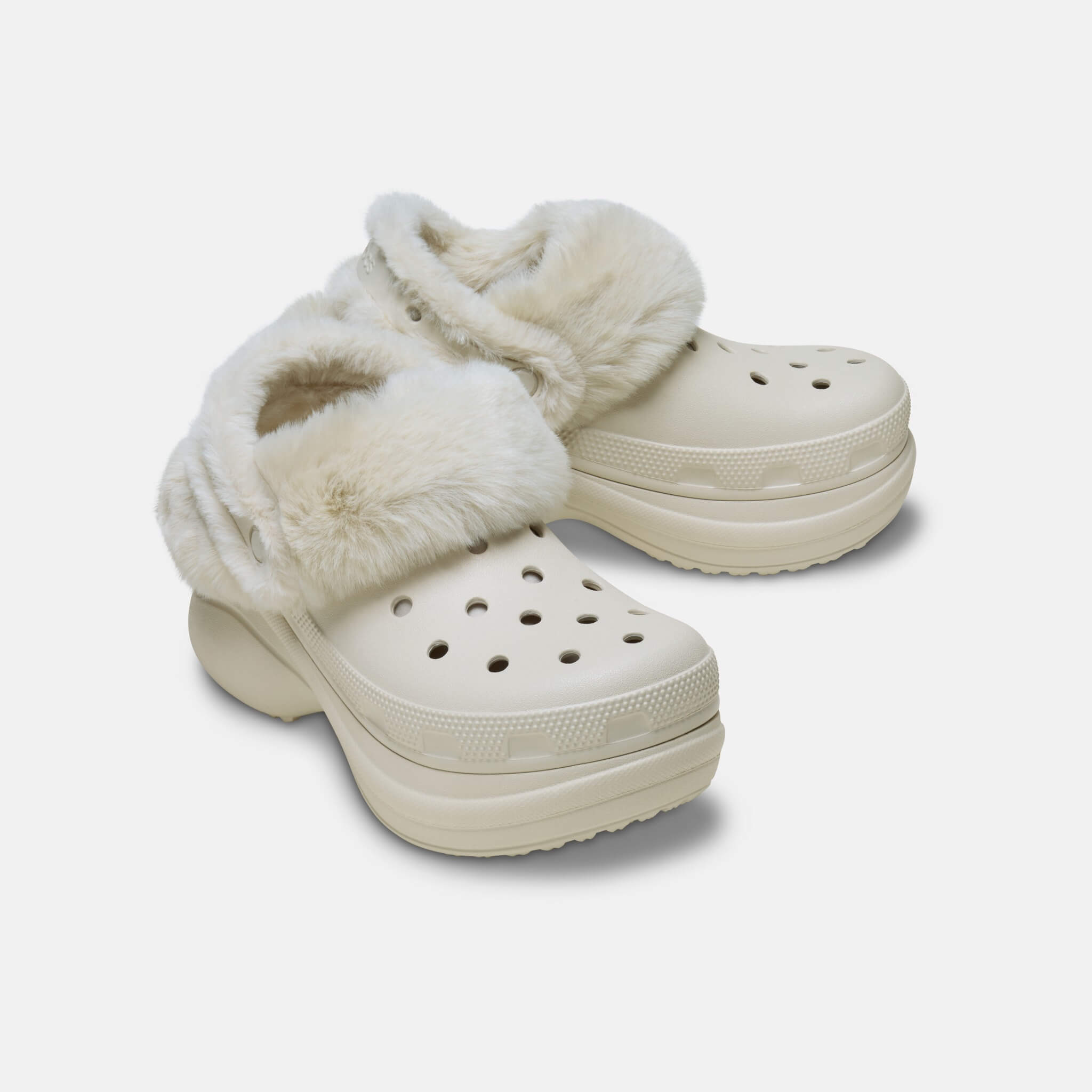 Crocs Bae Lined Clog Stucco