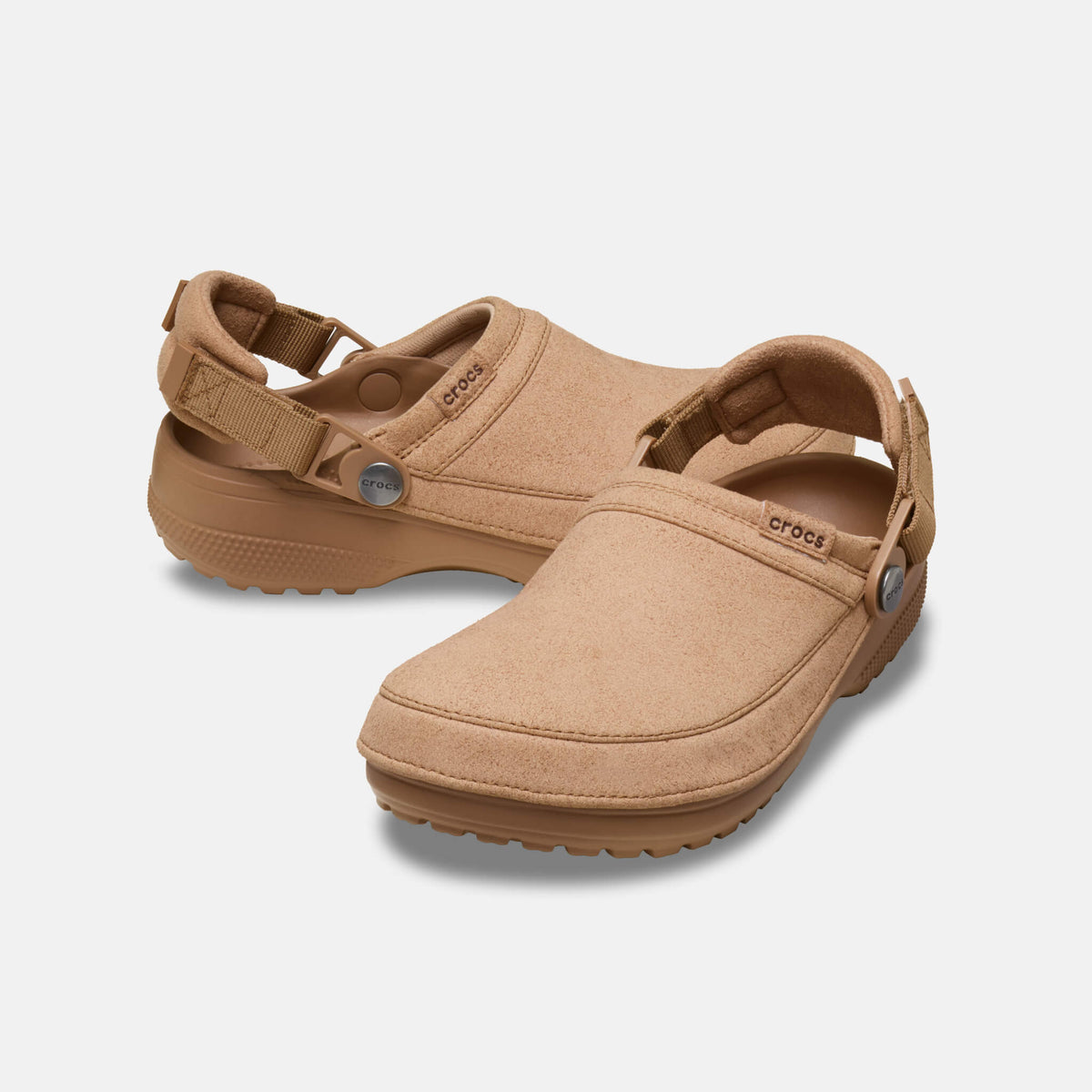 Crocs Classic Crafted Vegan Suede Clog Milk Chocolate