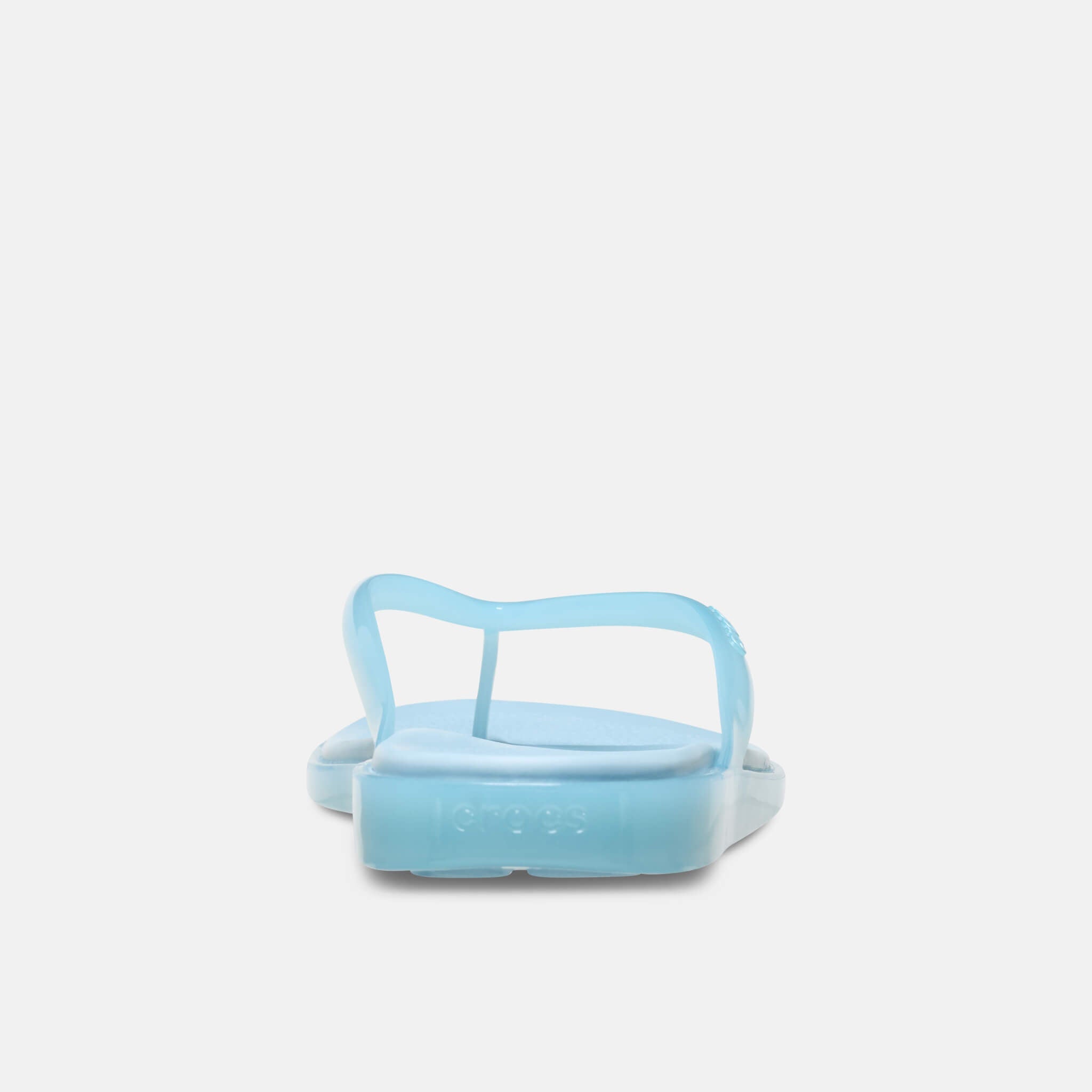 Crocs Miami Jelly Round Toe Flip Sky Blue Jelly