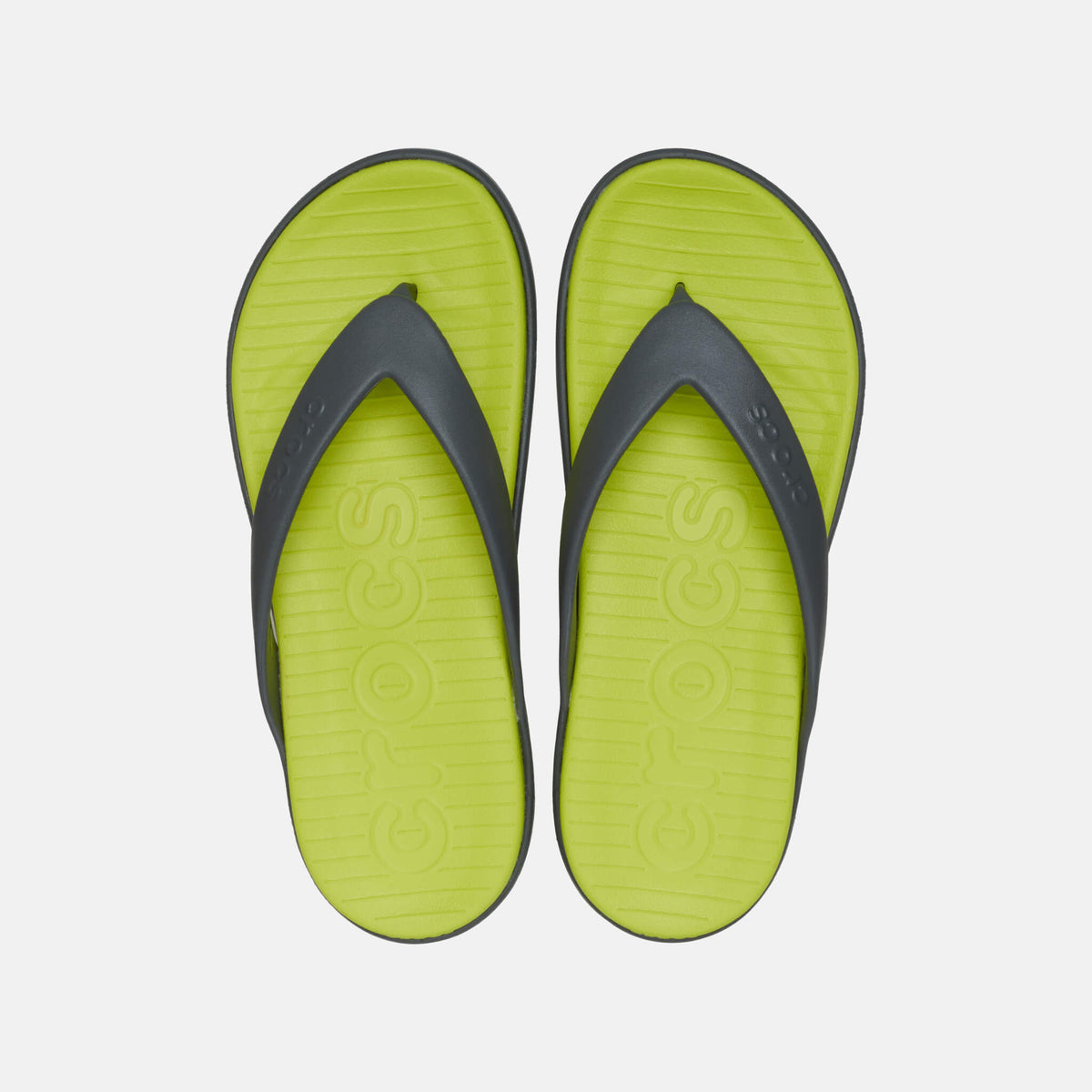 Crocs Coast Flip Slate Grey/Citrus