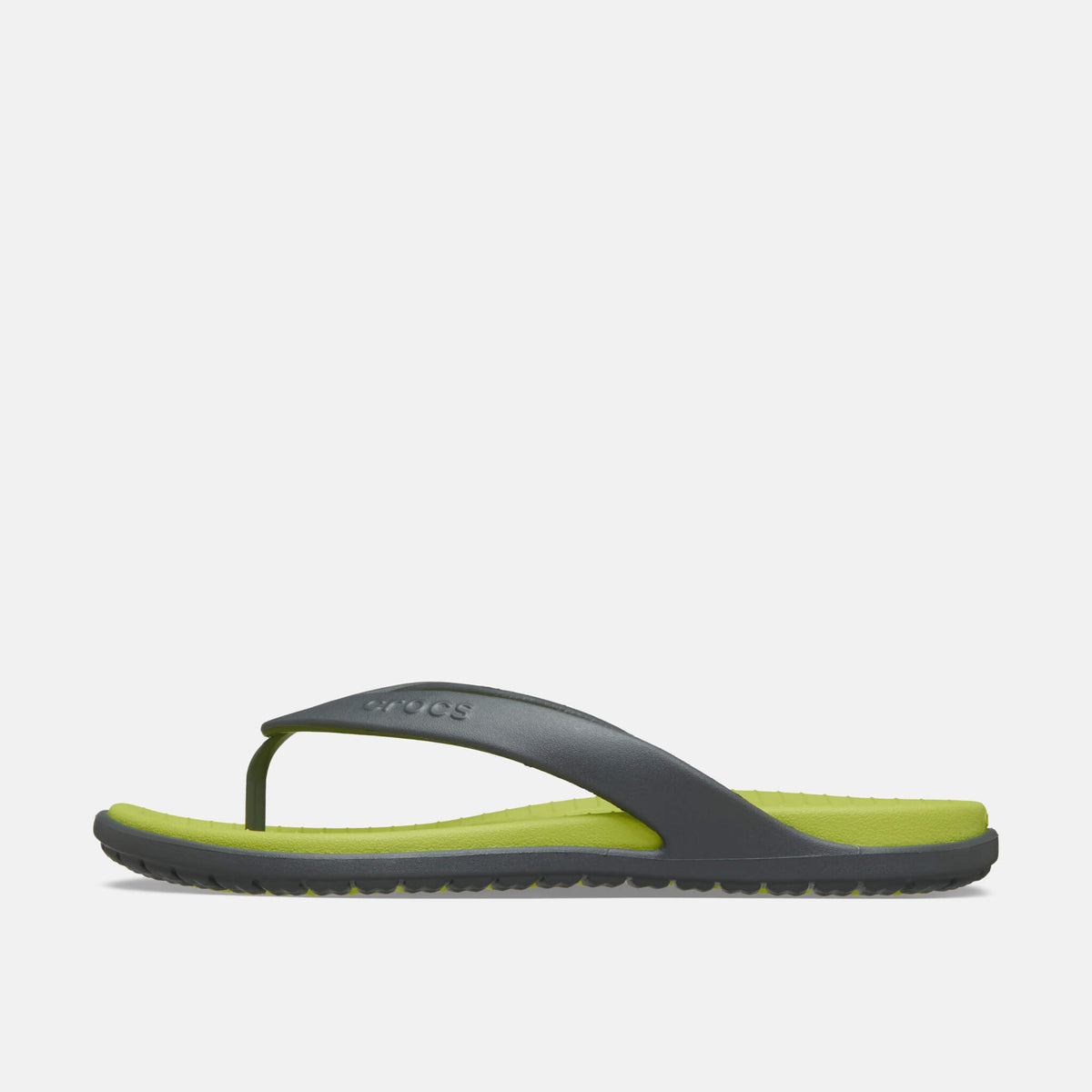 Crocs Coast Flip Slate Grey/Citrus