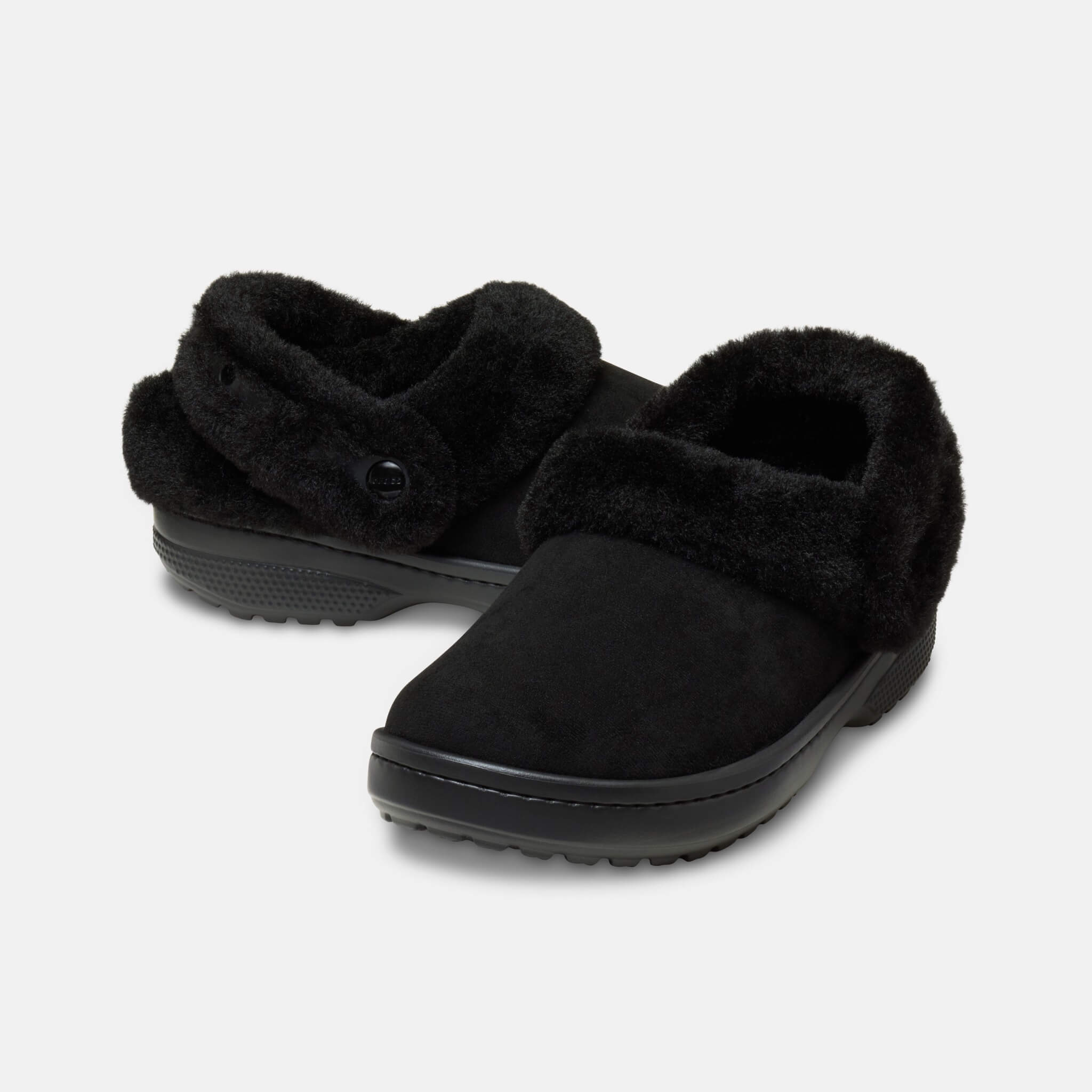 Crocs Classic Unfurgettable Sueded Clog Black