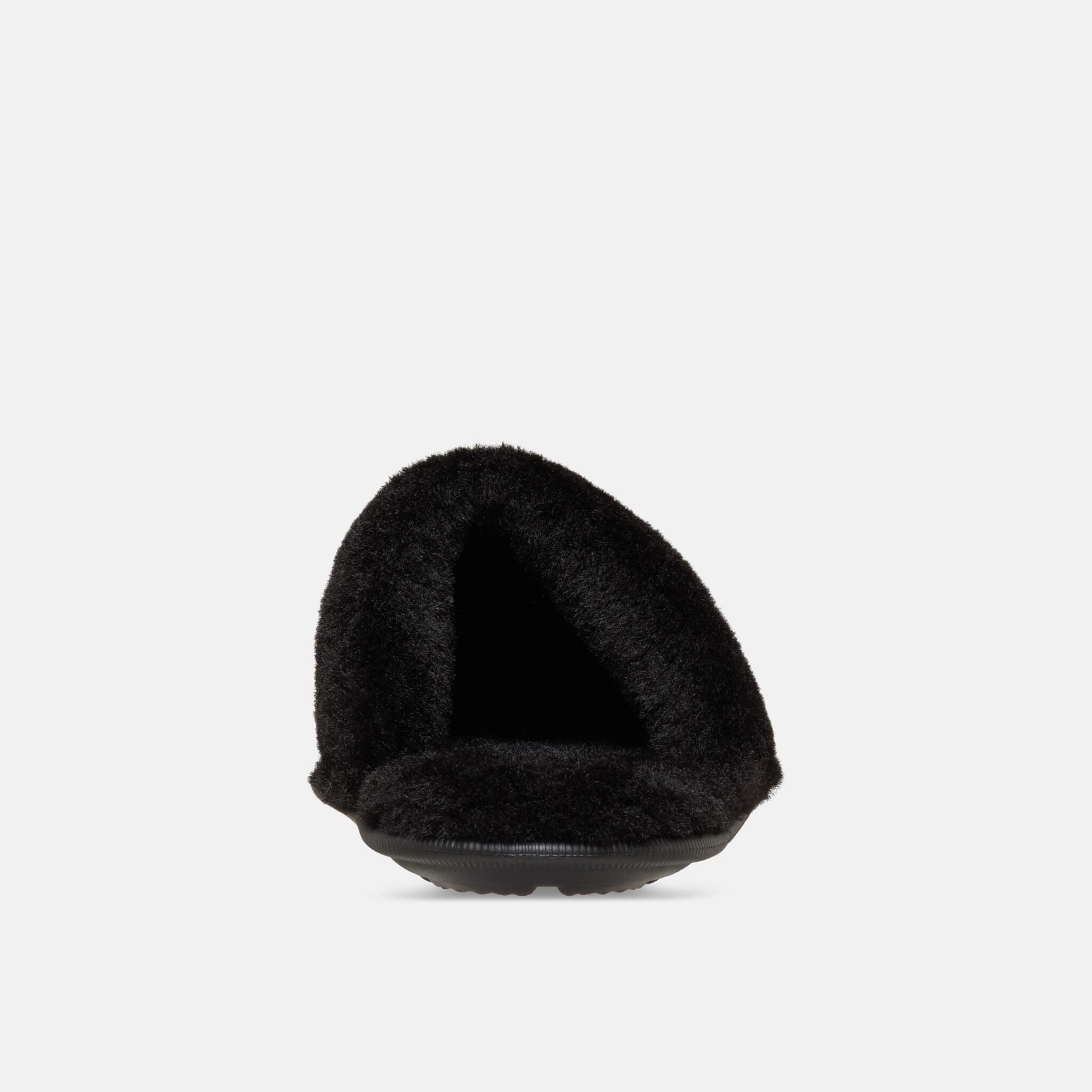 Crocs Classic Fuzz Scuff Black