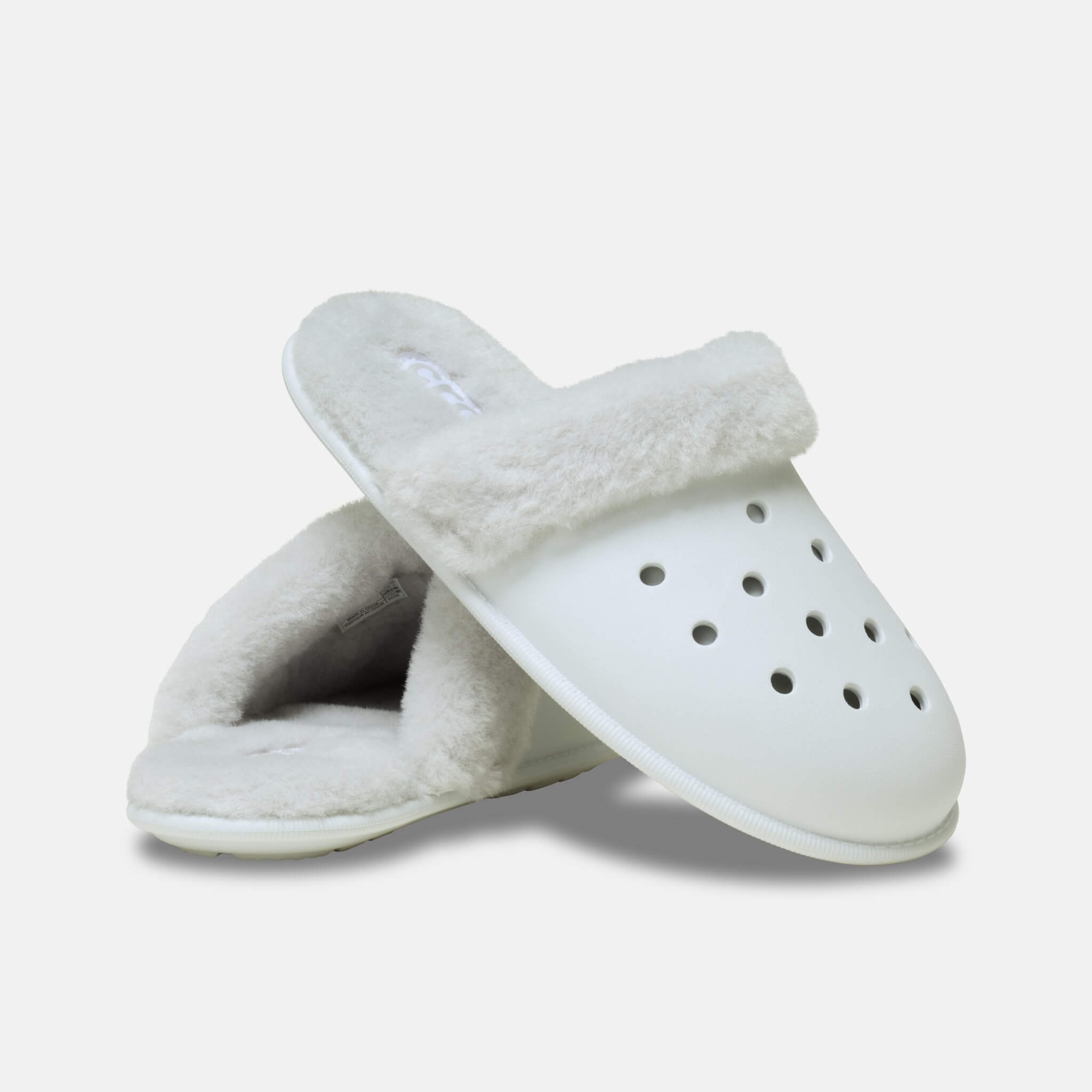 Crocs Classic Fuzz Scuff Moonlight
