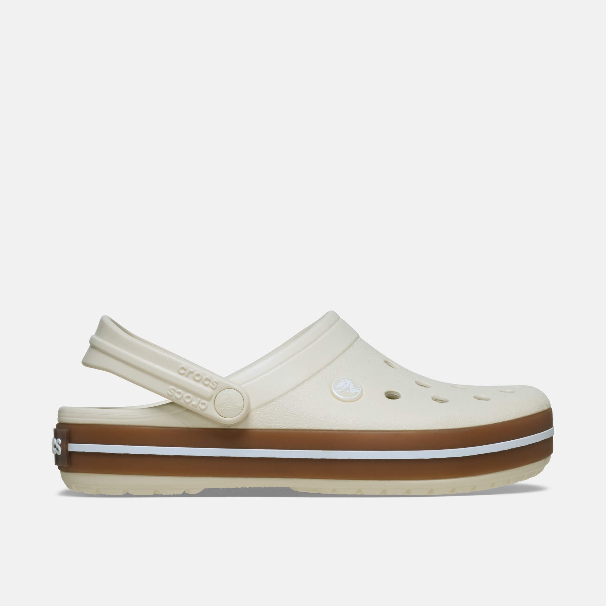Crocs Crocband Gum Clog Summit White