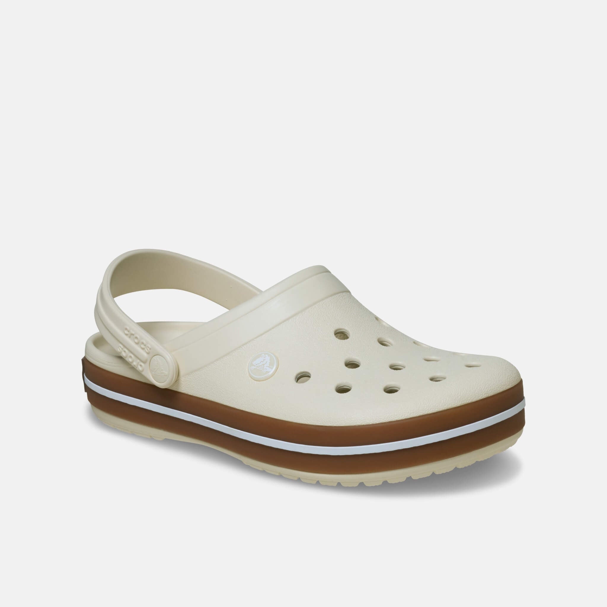 Crocs Crocband Gum Clog Summit White