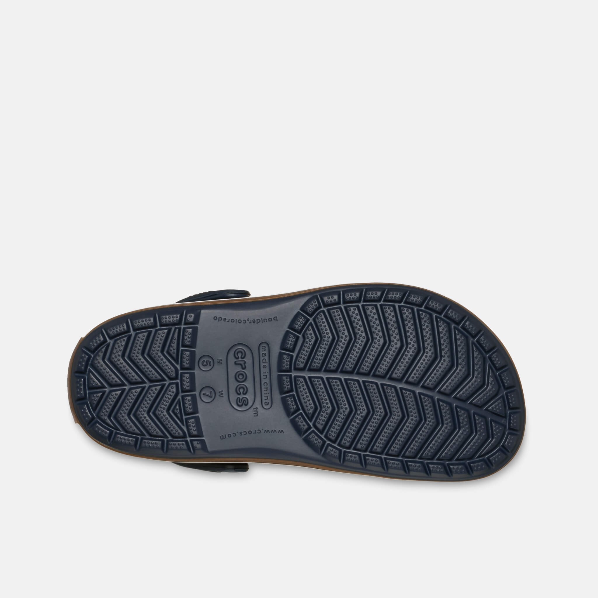 Crocs Crocband Gum Clog Navy