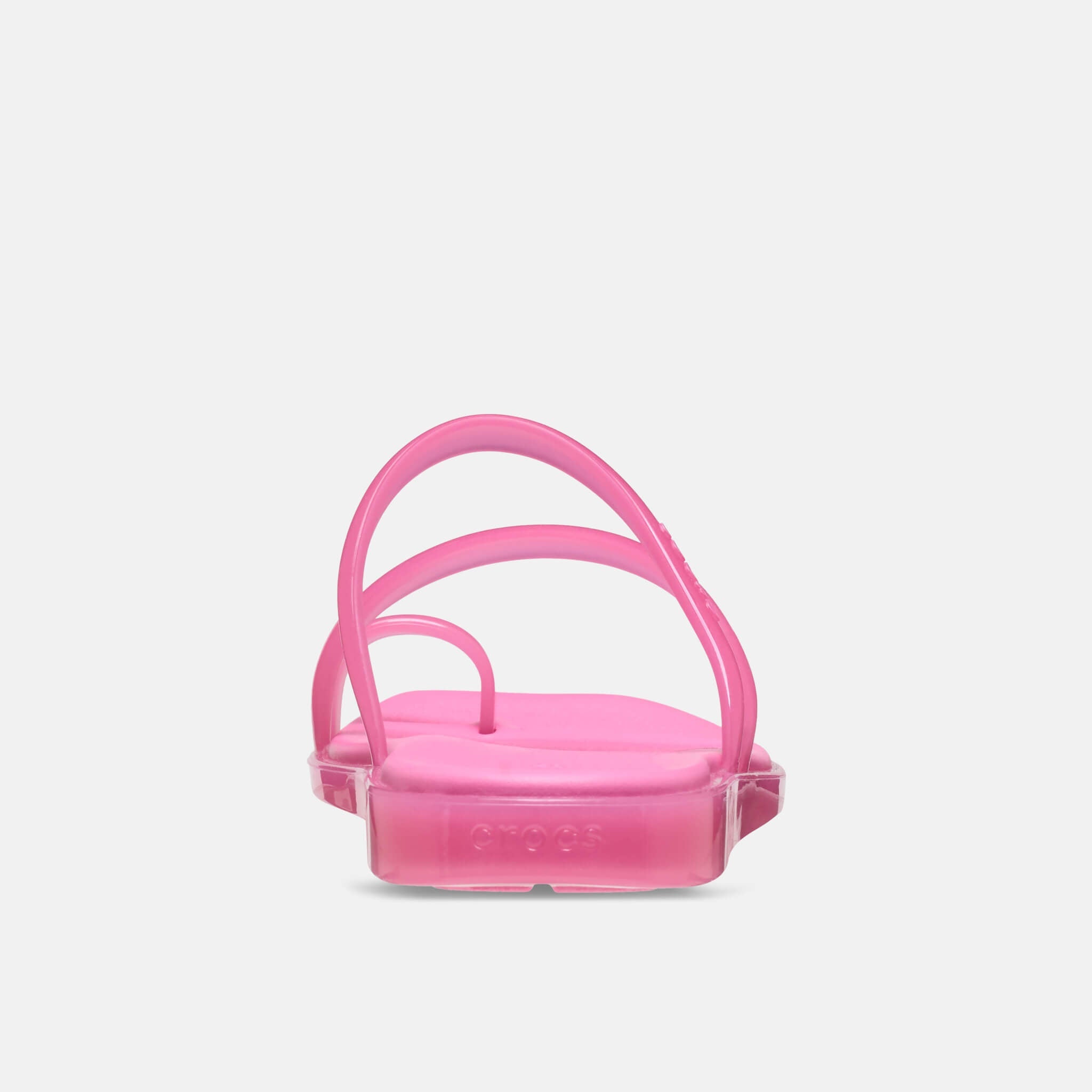 Crocs Miami Jelly Toe Loop Sandal Pink Lemonade Jelly