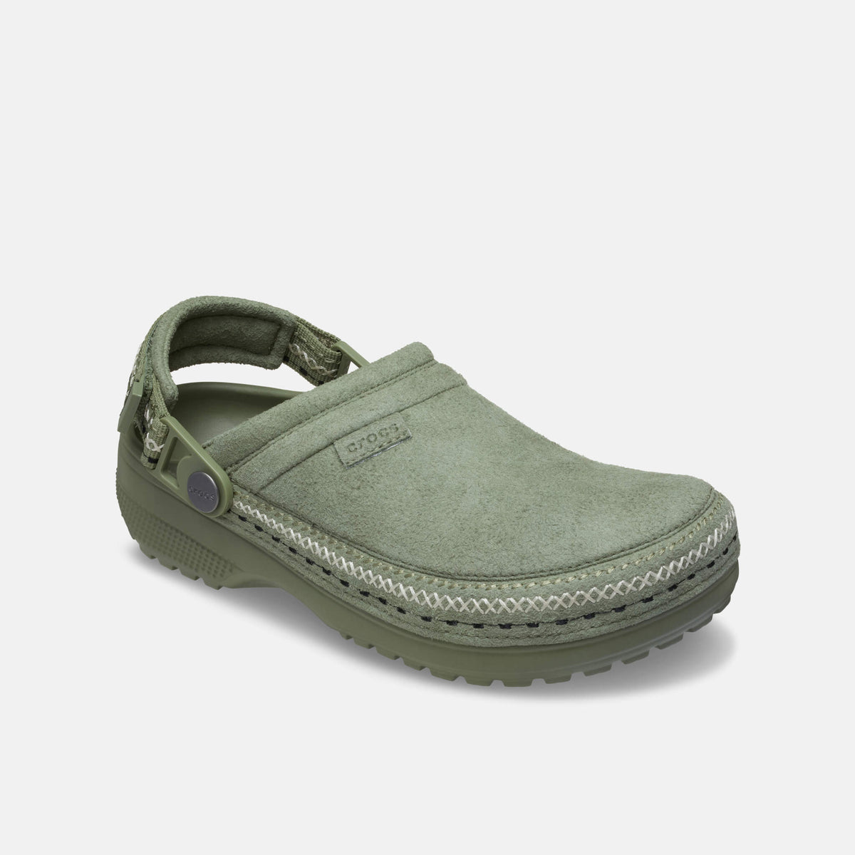 Crocs Classic Crafted Vegan Suede Stitch Cargo